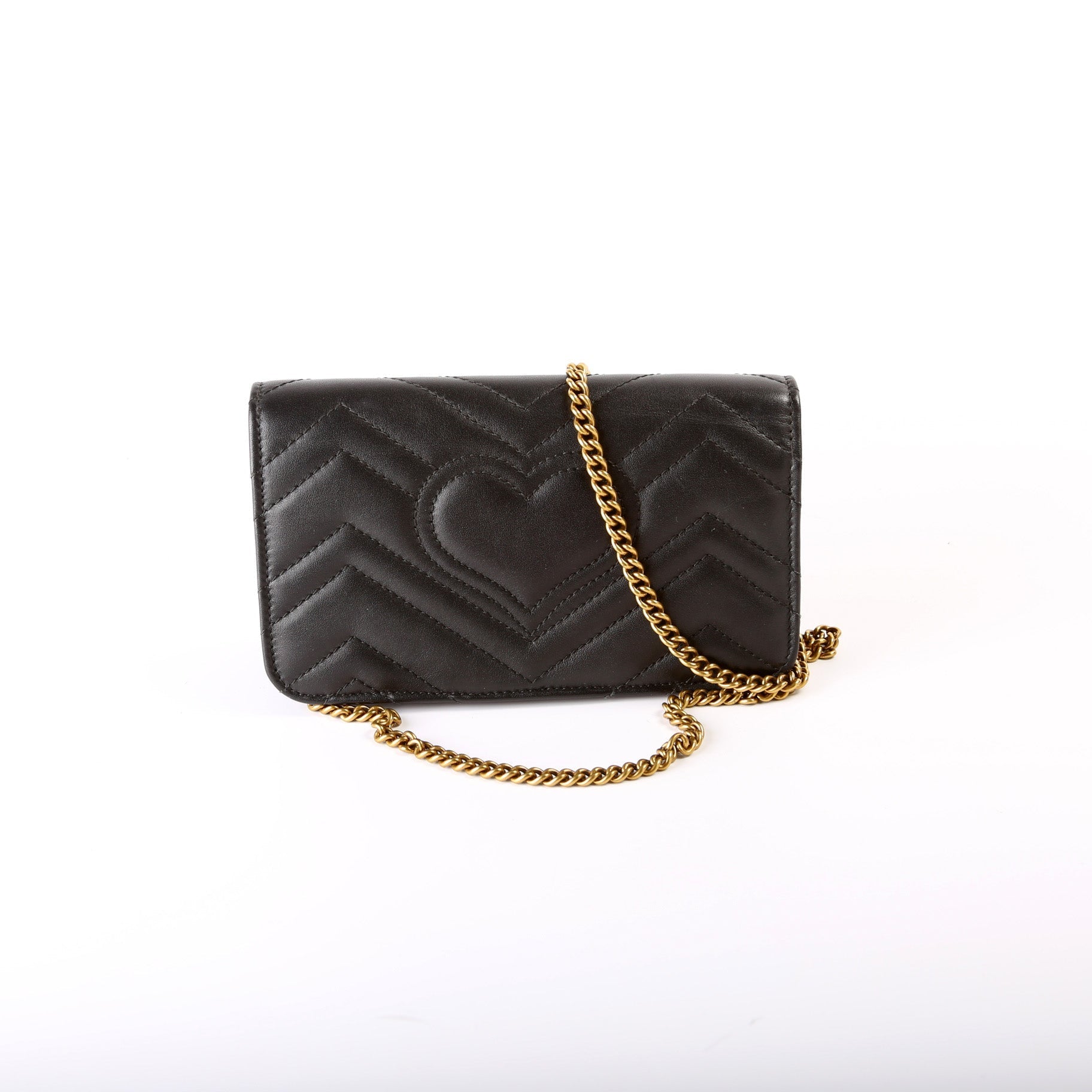 Gucci Marmont Chain Wallet Case