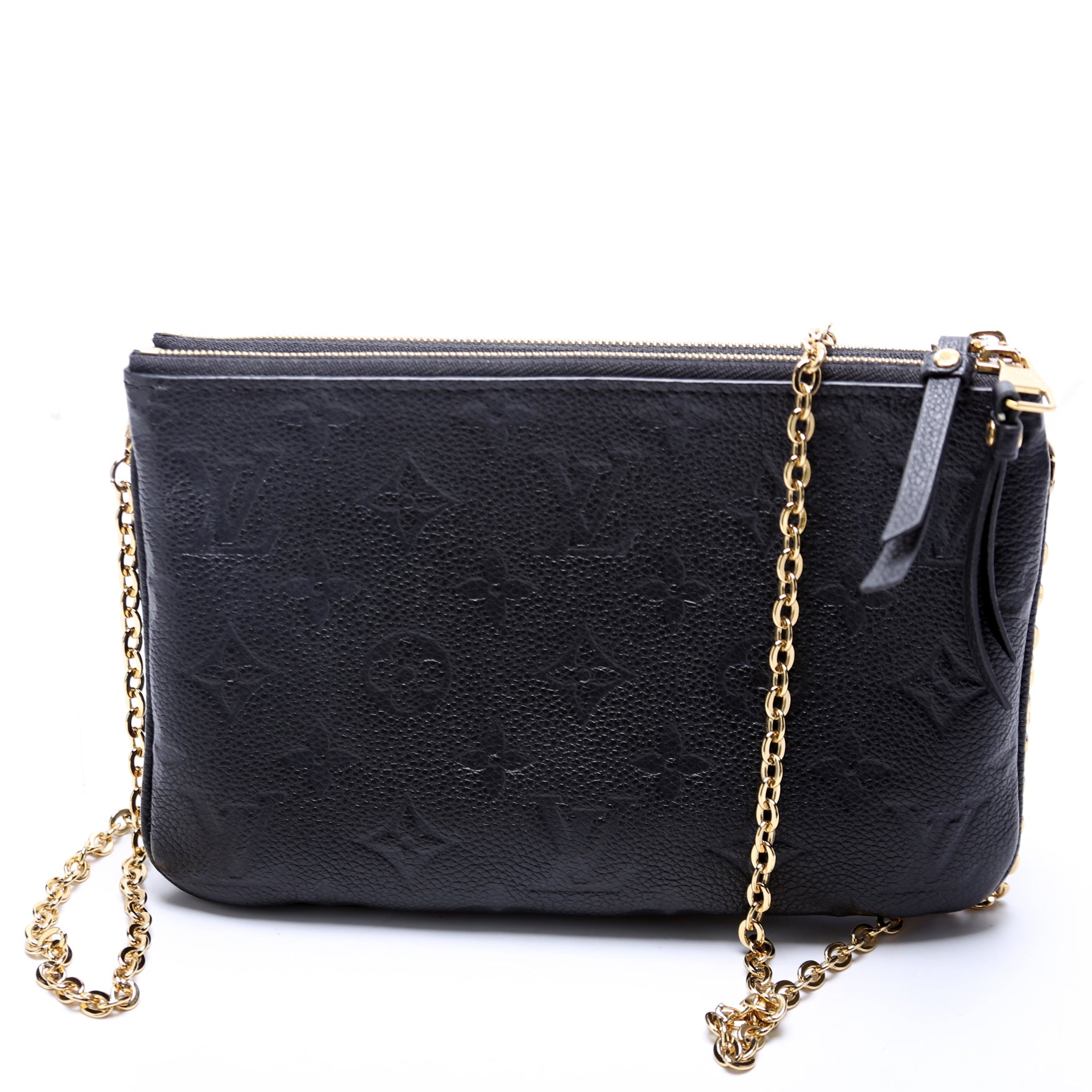 Louis Vuitton Double Zip Pochette Empreinte Clutch Bag Empreinte 4