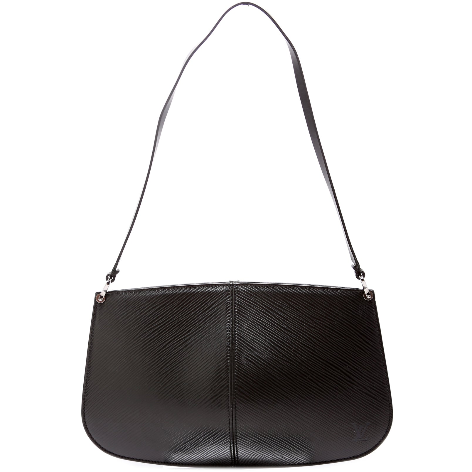 Louis Vuitton Demi Lune Pochette Epi Clutch Bag Epi 2