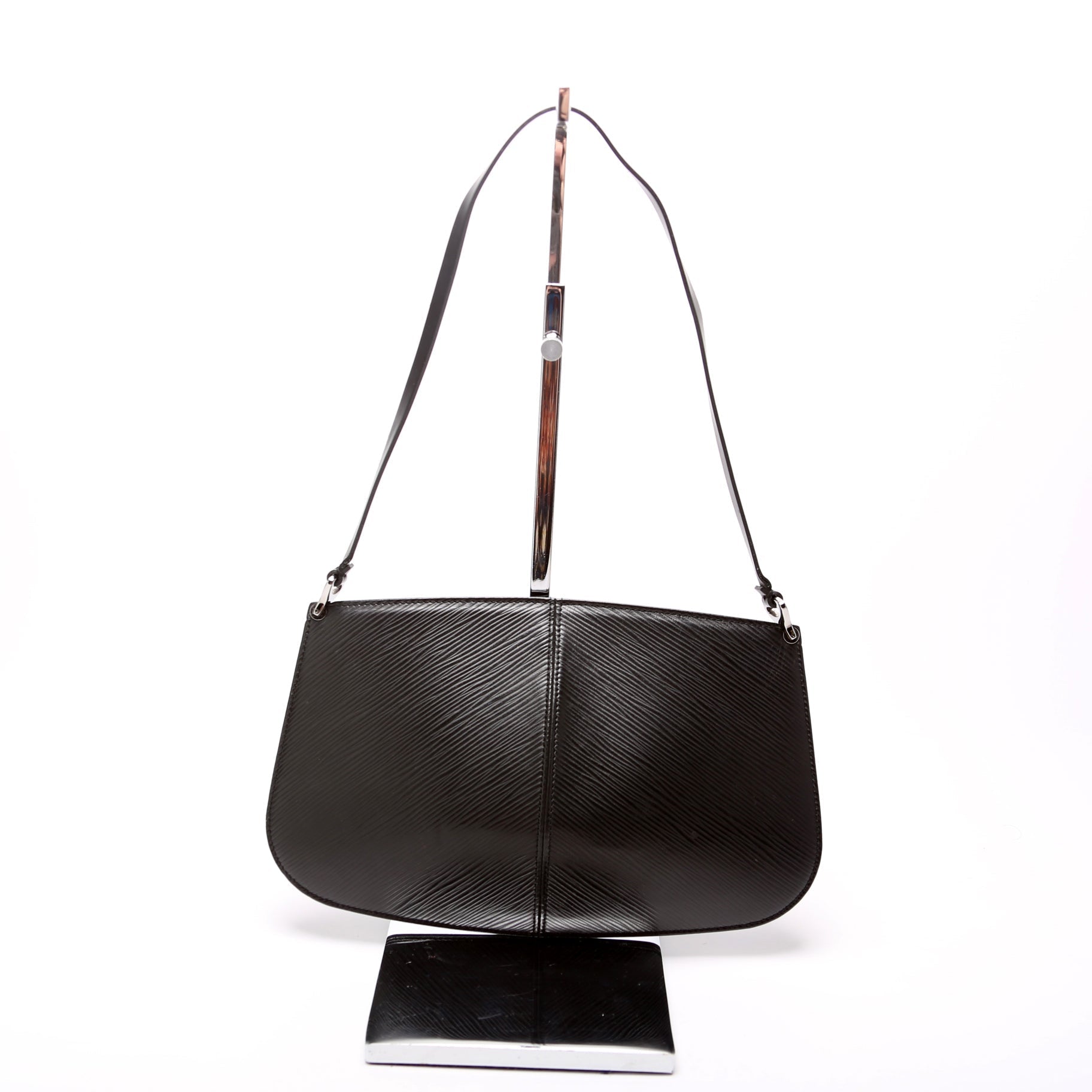 Louis Vuitton Demi Lune Pochette Epi Clutch Bag Epi 2