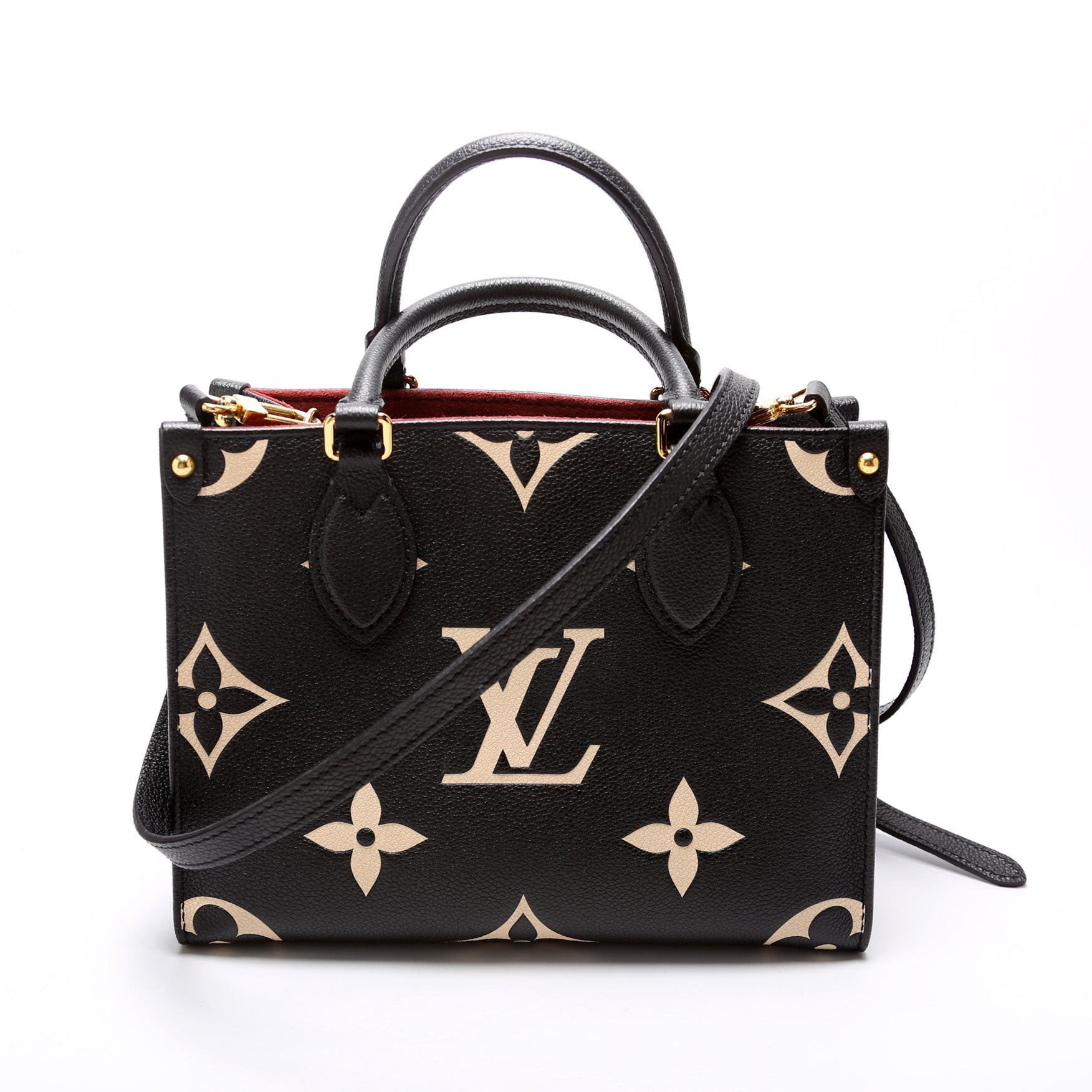 Louis Vuitton ONTHEGO PM Bicolor Empreinte Handbag