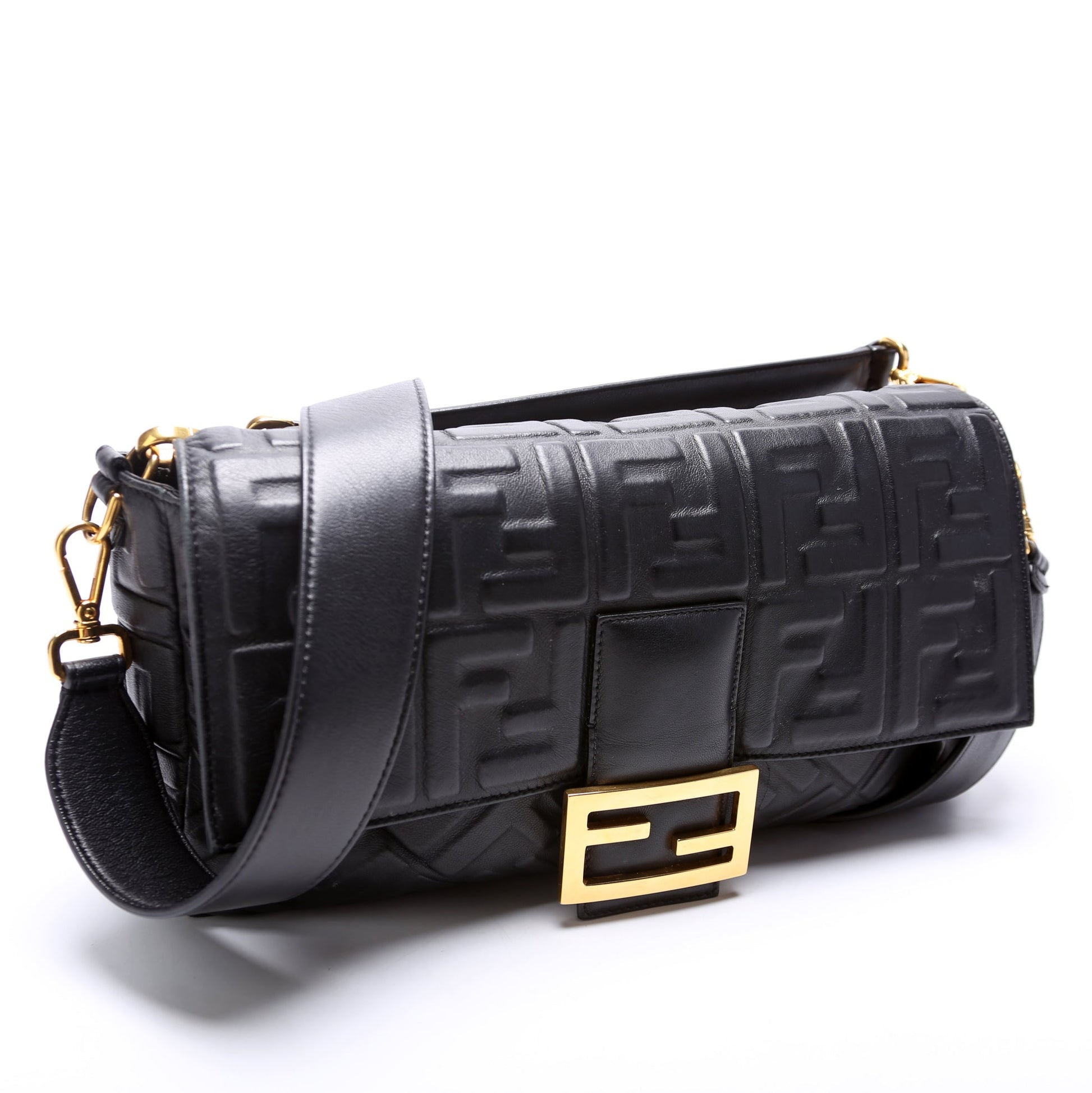 Fendi 8Br771 Ff Nappa Embosseduette Bag Large Travel Bag