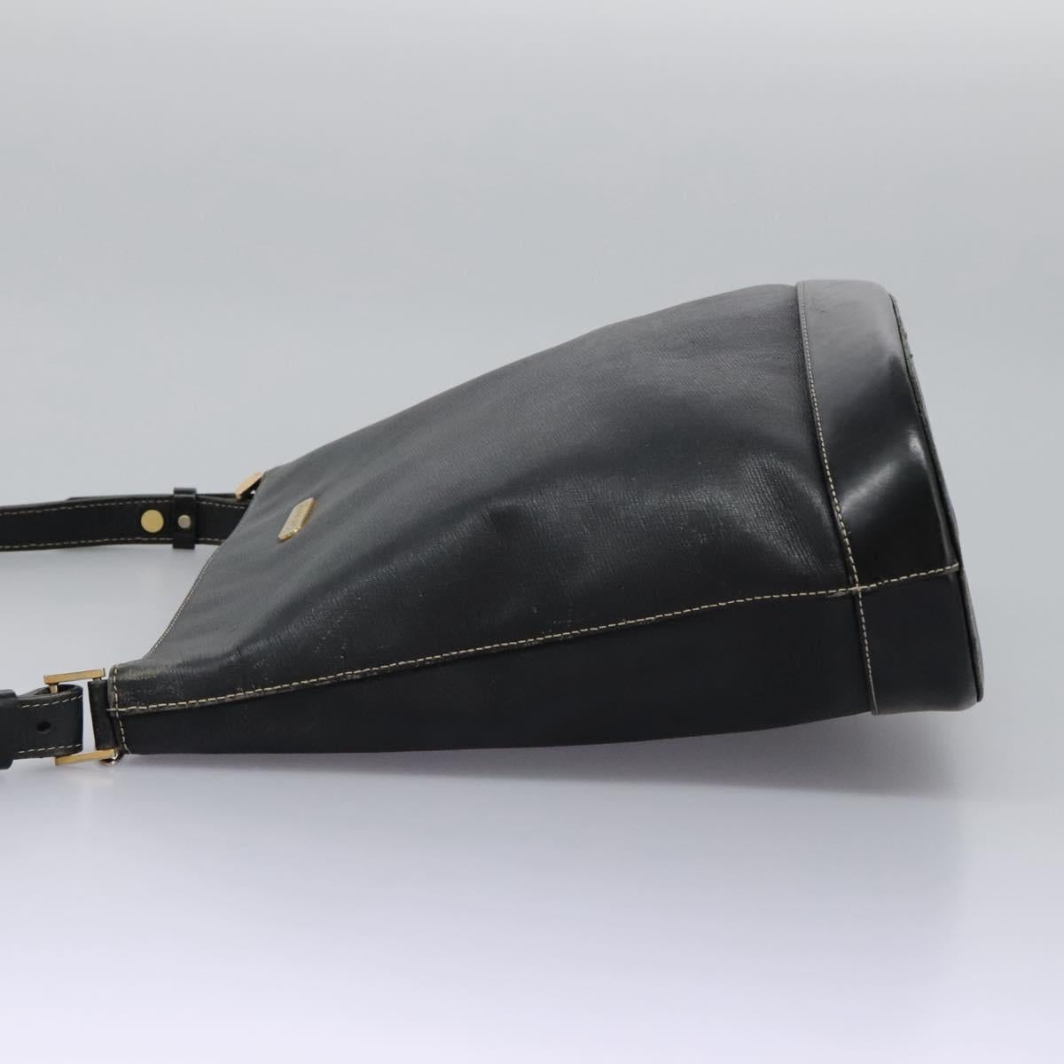 Burberry Shoulder Bag Leather Black Shoulder Bag 44