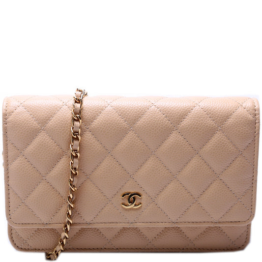 Chanel WOC Classic Quilted Caviar Clutch Bag Caviar 7