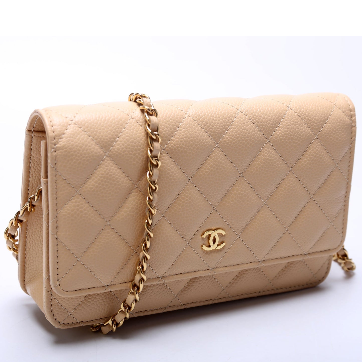 Chanel WOC Classic Quilted Caviar Clutch Bag Caviar 7