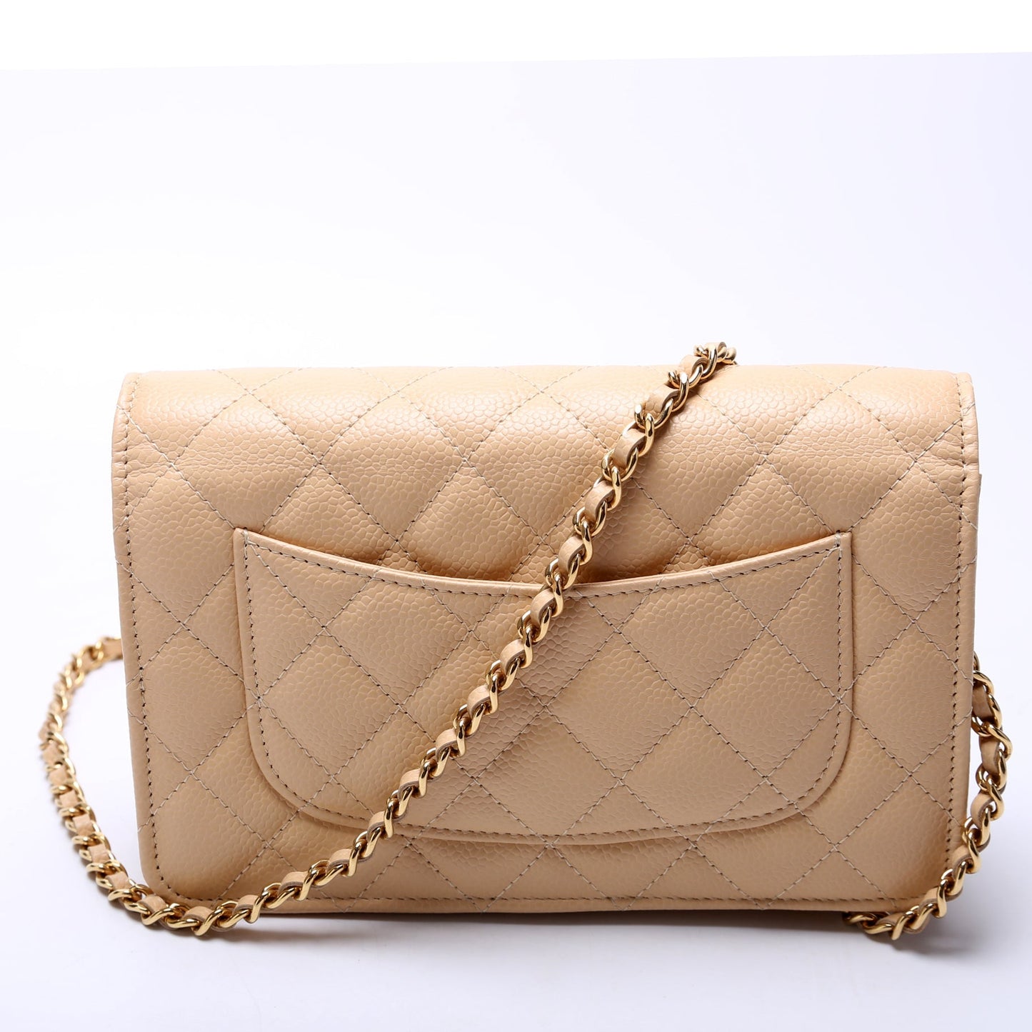 Chanel WOC Classic Quilted Caviar Clutch Bag Caviar 7