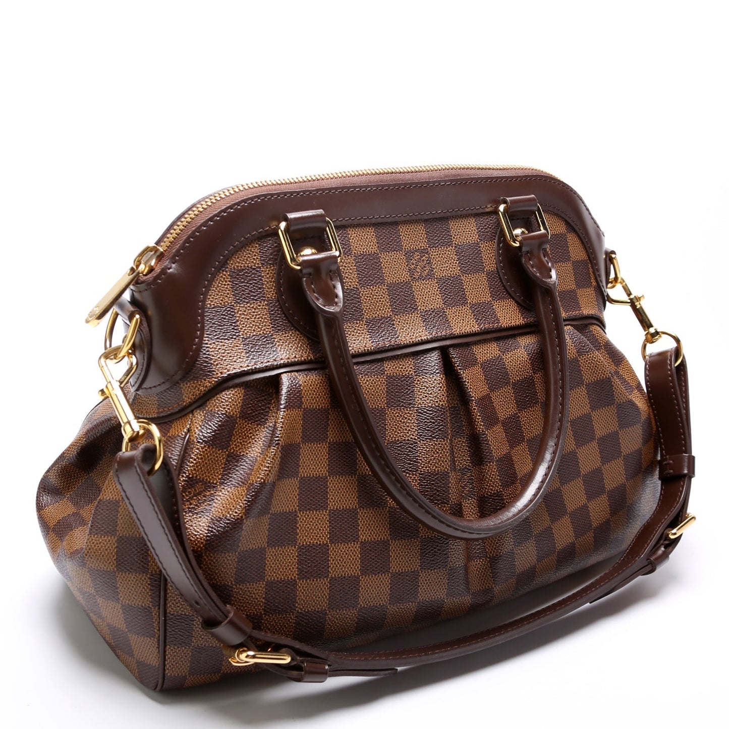 Louis Vuitton Trevi Ebene PM Damier Handbag Ebene 2