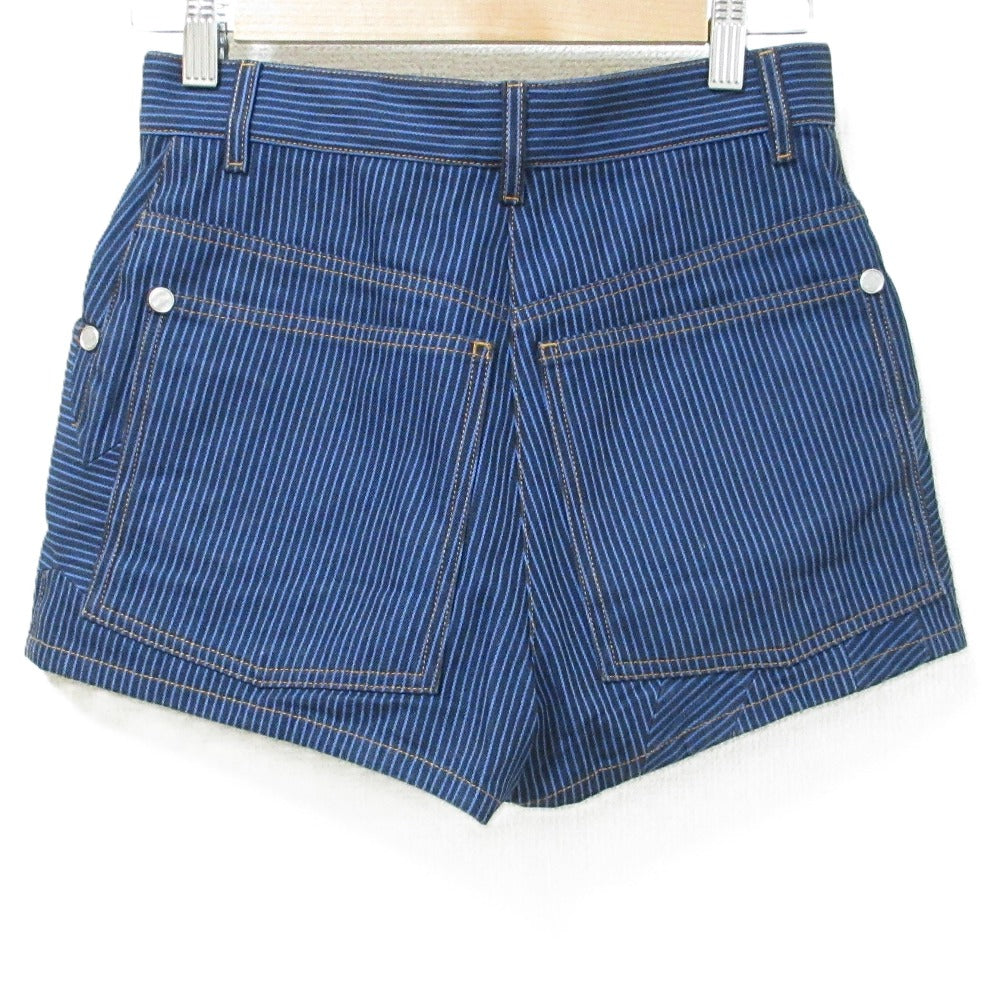 Chanel Coco Mark Button Shorts