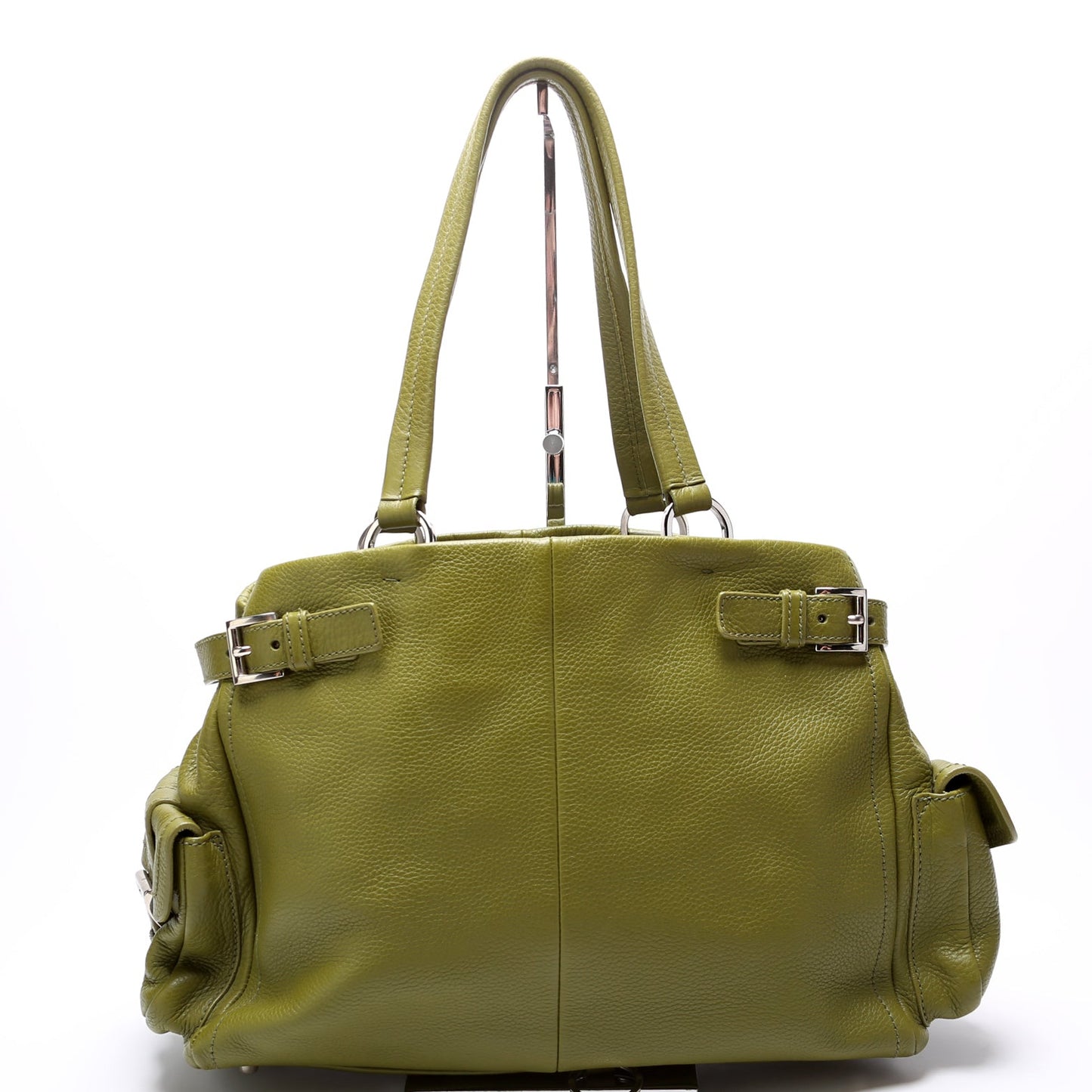 Prada Vitello Daino Side Pocket Bag Travel Bag