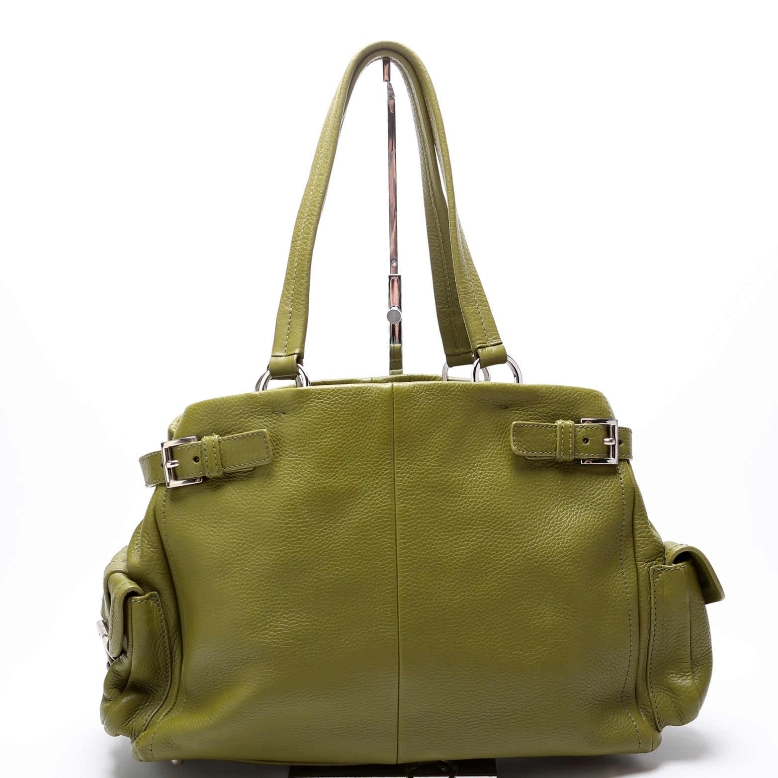 Prada Vitello Daino Side Pocket Bag Travel Bag