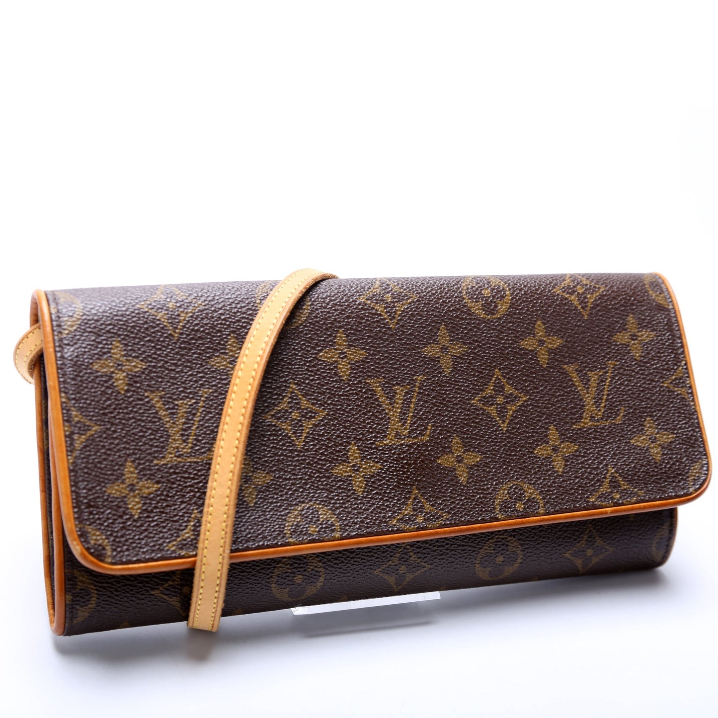 Louis Vuitton Pochette Twin GM Monogram Clutch Bag Monogram 18