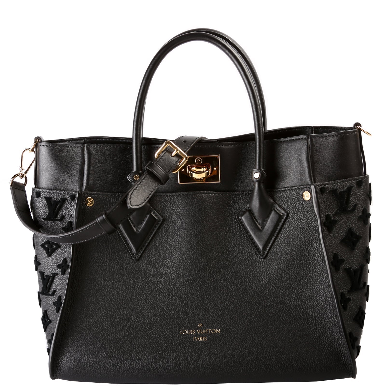 Louis Vuitton On My Side Calfskin Handbag