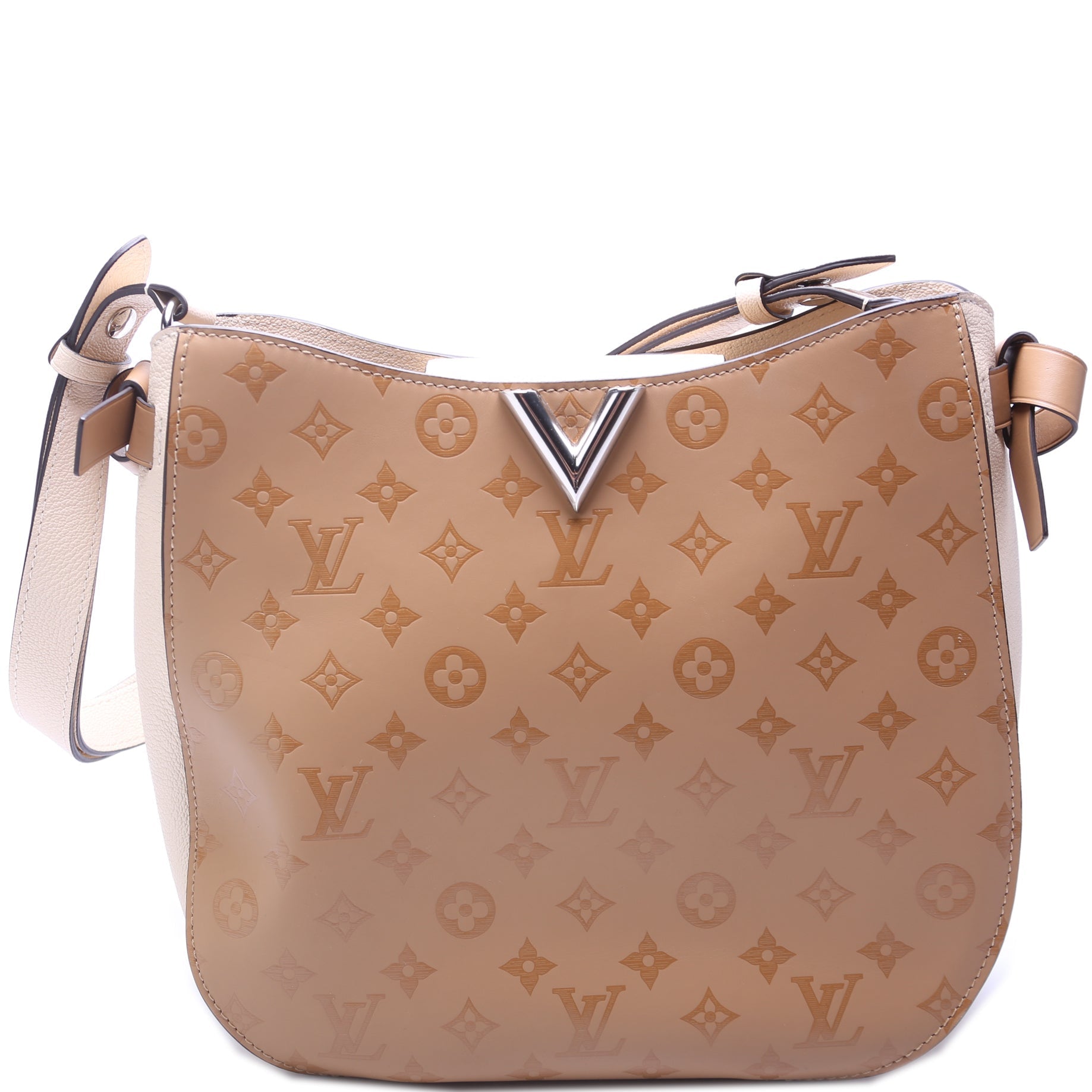Louis Vuitton Very Hobo Calfskin Monogram Shoulder Bag