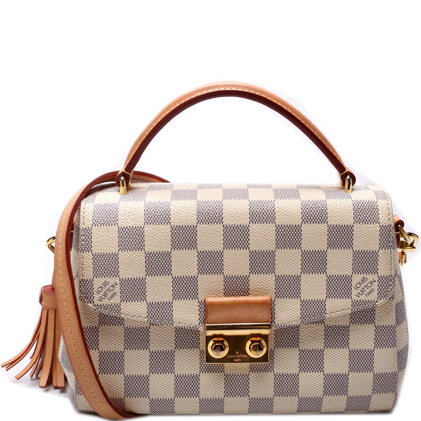 Louis Vuitton Croisette Azur Damier Handbag Azur 11