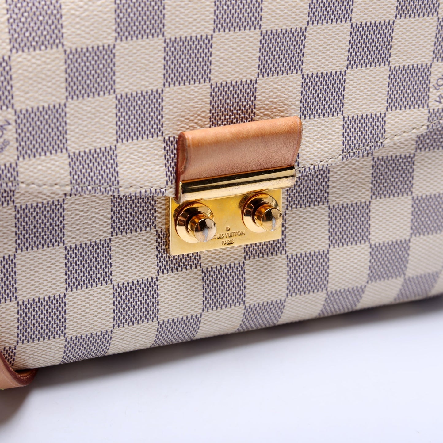 Louis Vuitton Croisette Azur Damier Handbag Azur 11