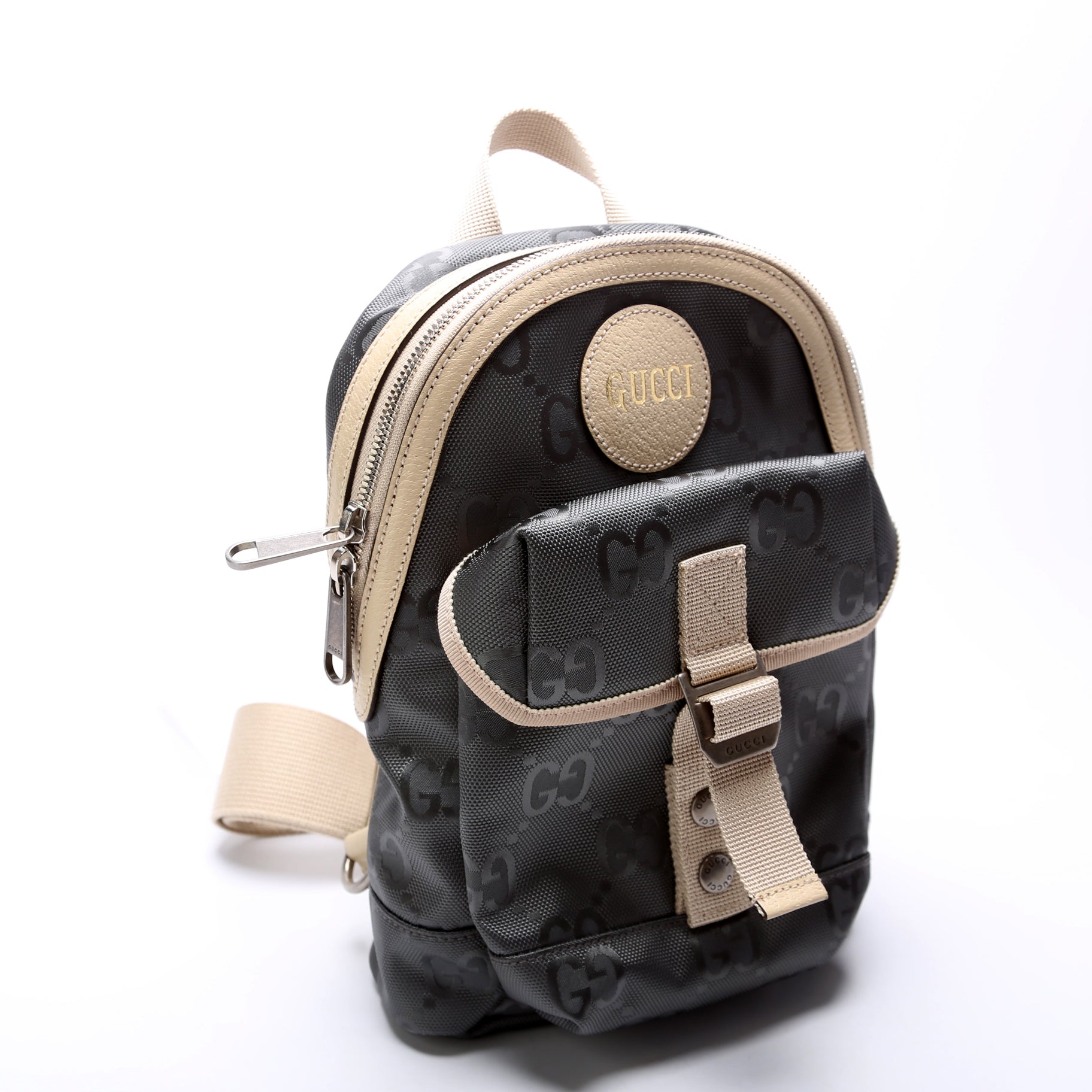 Gucci Off The Grid Sling Backpack Bag Nylon Crossbody Bag