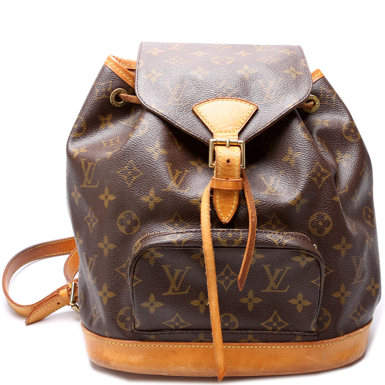 Louis Vuitton Montsouris MM Monogram Handbag Monogram 1