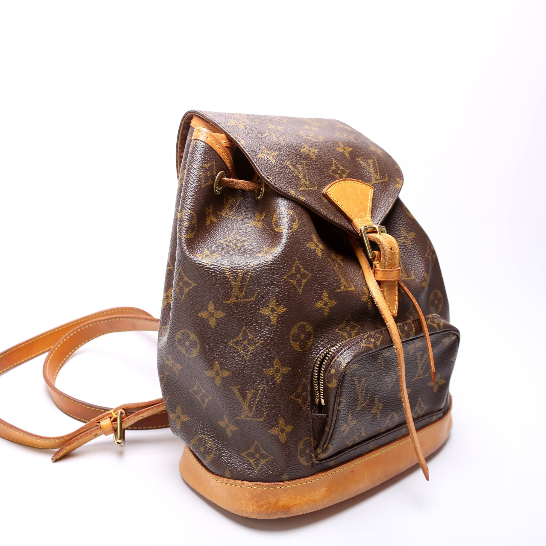 Louis Vuitton Montsouris MM Monogram Handbag Monogram 1