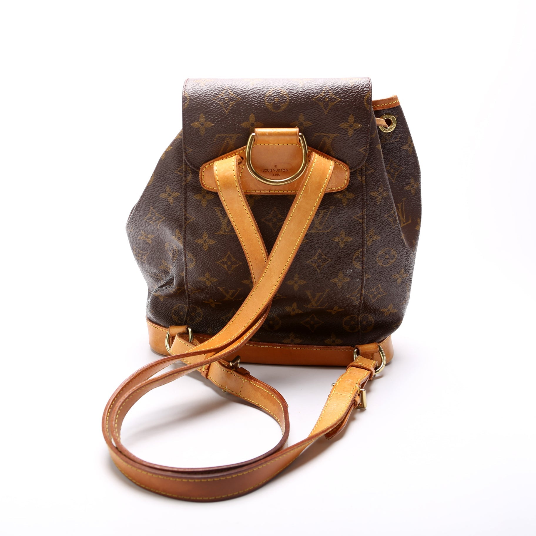 Louis Vuitton Montsouris MM Monogram Handbag Monogram 1