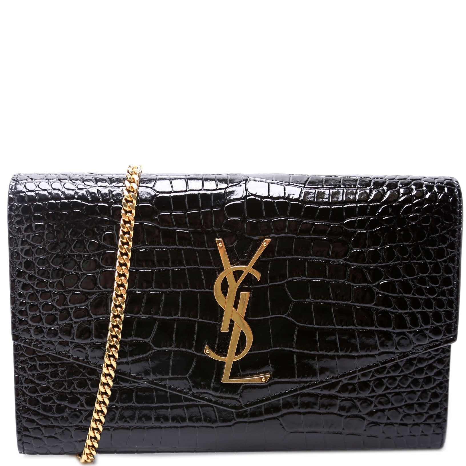YSL Saint Laurent Saint Laurent Uptown Wallet Bag Chain Travel Bag