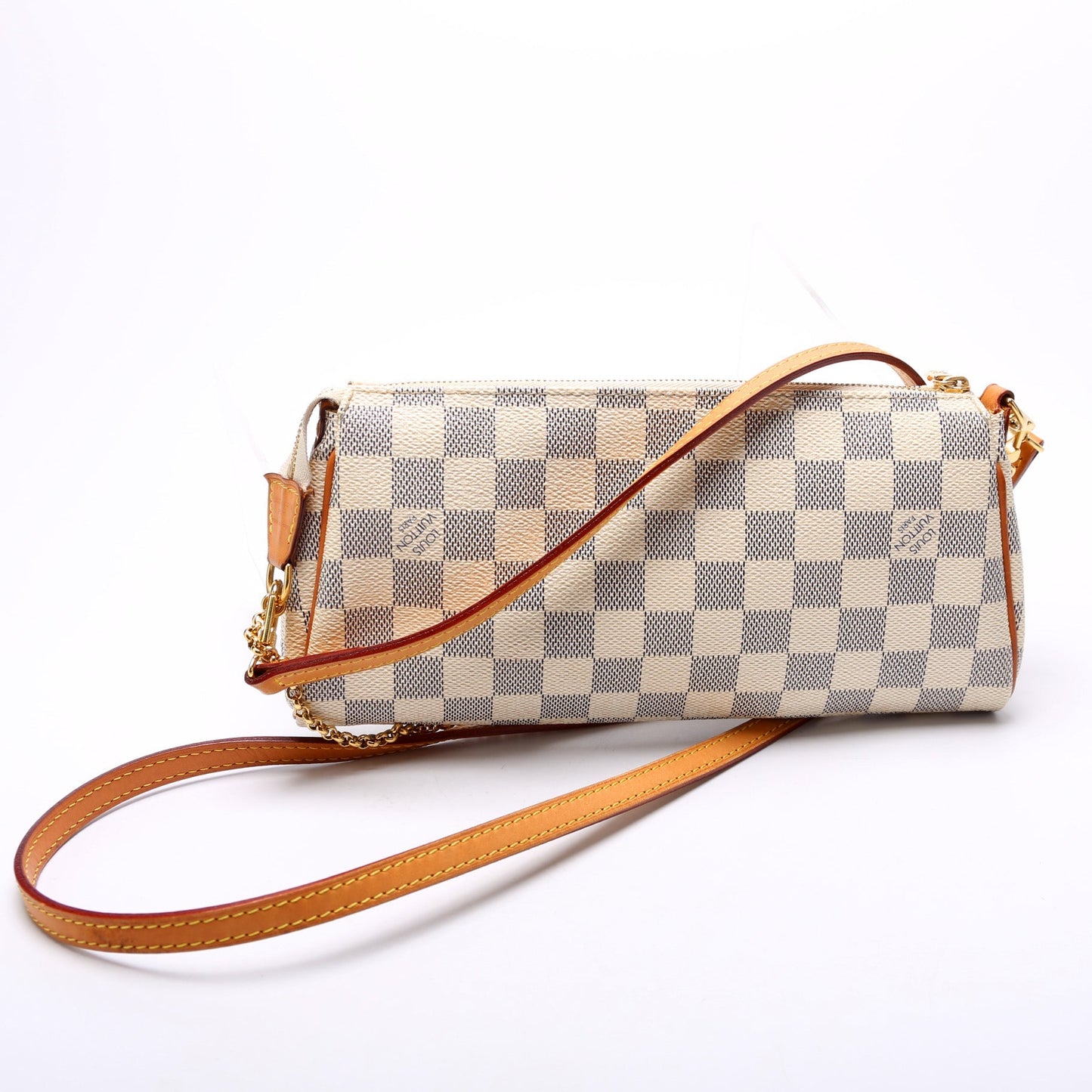 Louis Vuitton Eva Azur Damier Clutch Bag Azur 2