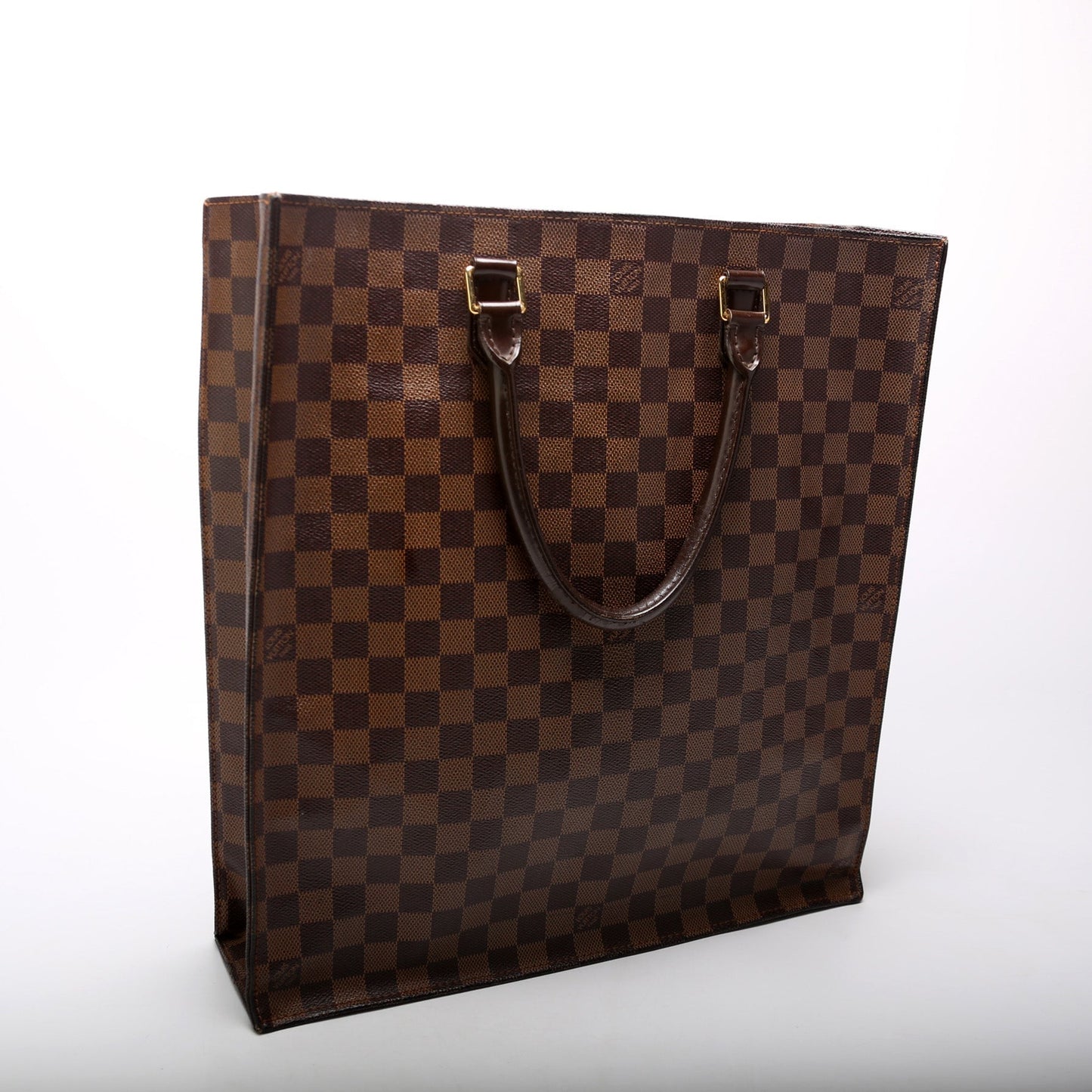 Louis Vuitton Sac Plat Ebene Damier Handbag