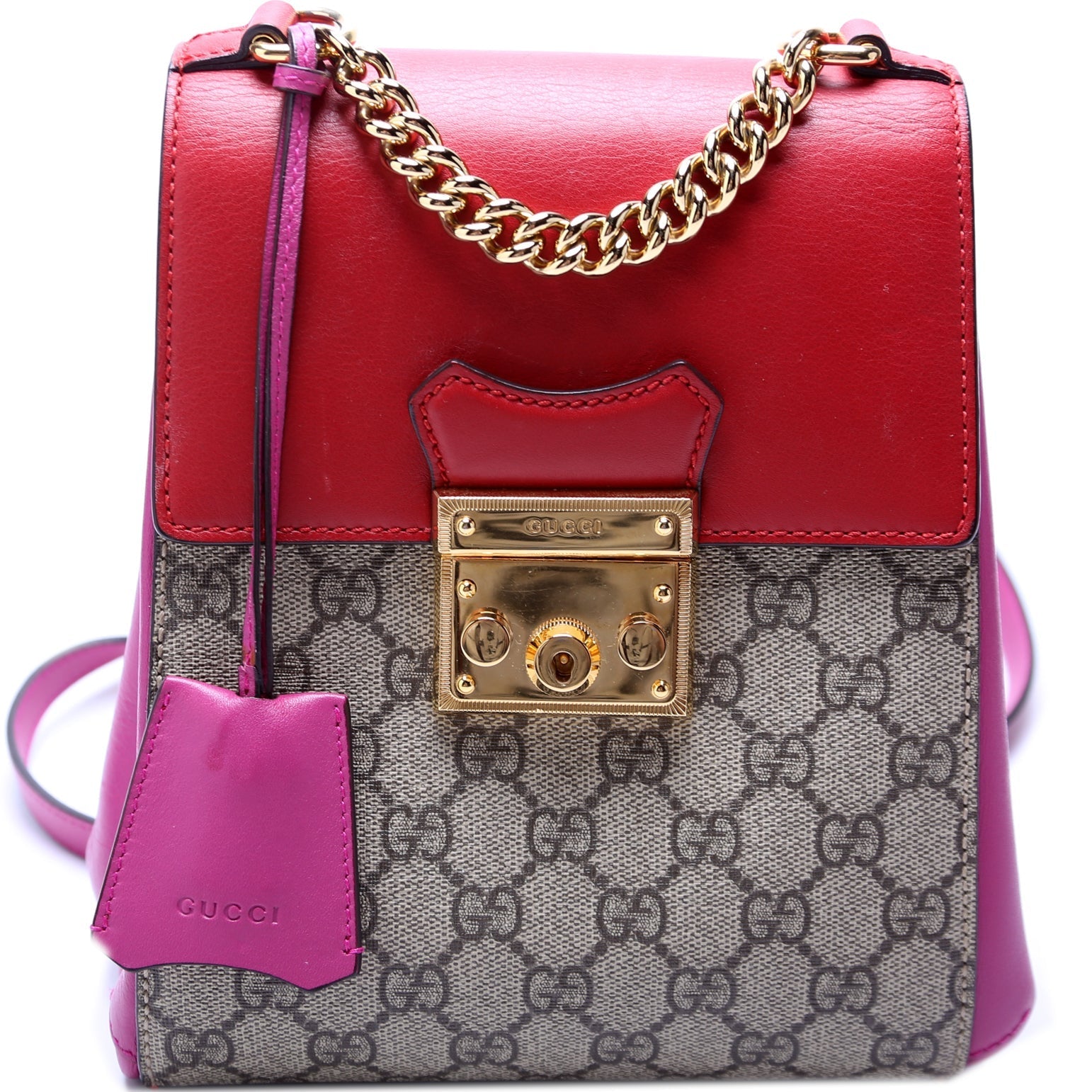 Gucci Padlock Backpack GG Supreme