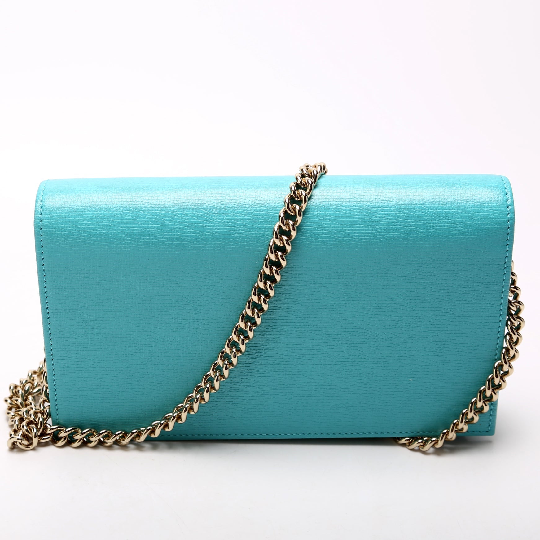 Gucci Interlocking GG Chain Wallet Case Chain Wallet