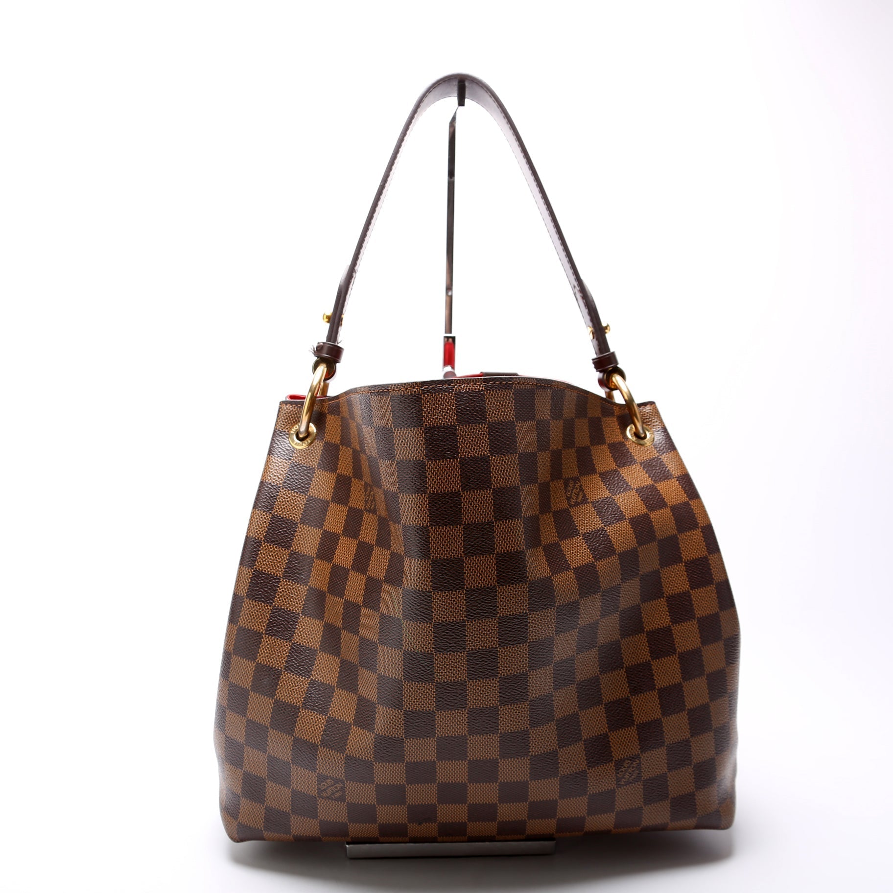 Louis Vuitton Graceful PM Ebene Damier Handbag Ebene 12