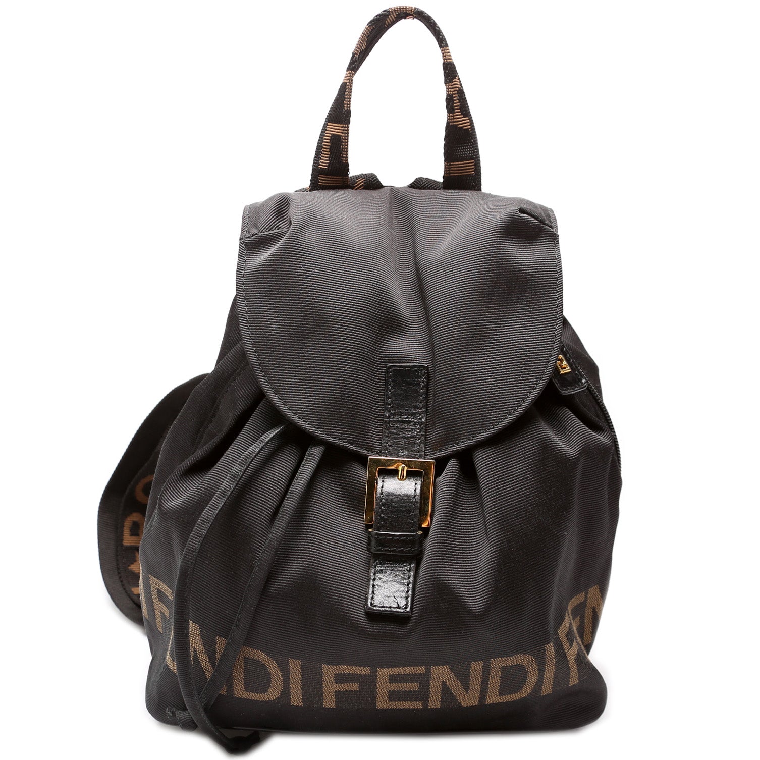 Fendi Roma Backpack Bag Nylon