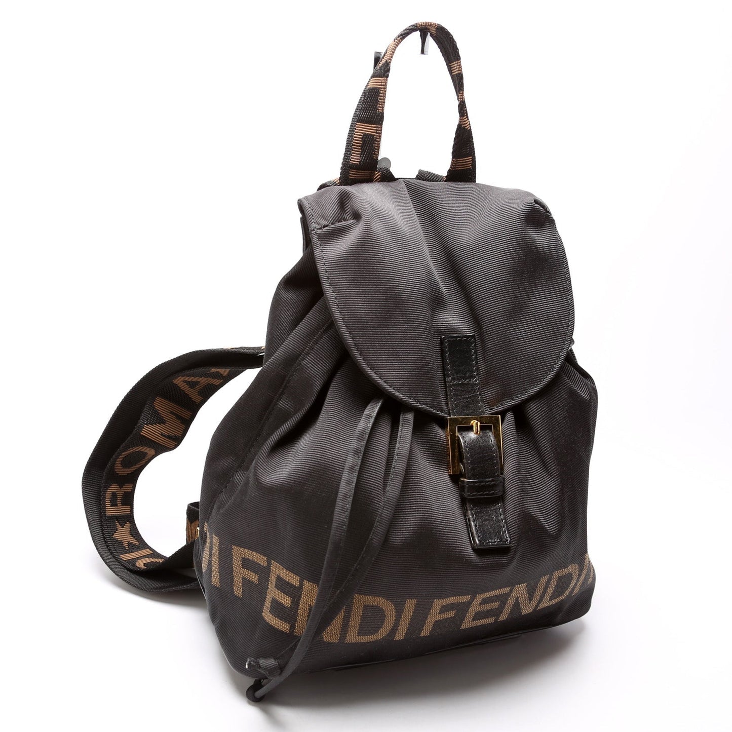 Fendi Roma Backpack Bag Nylon