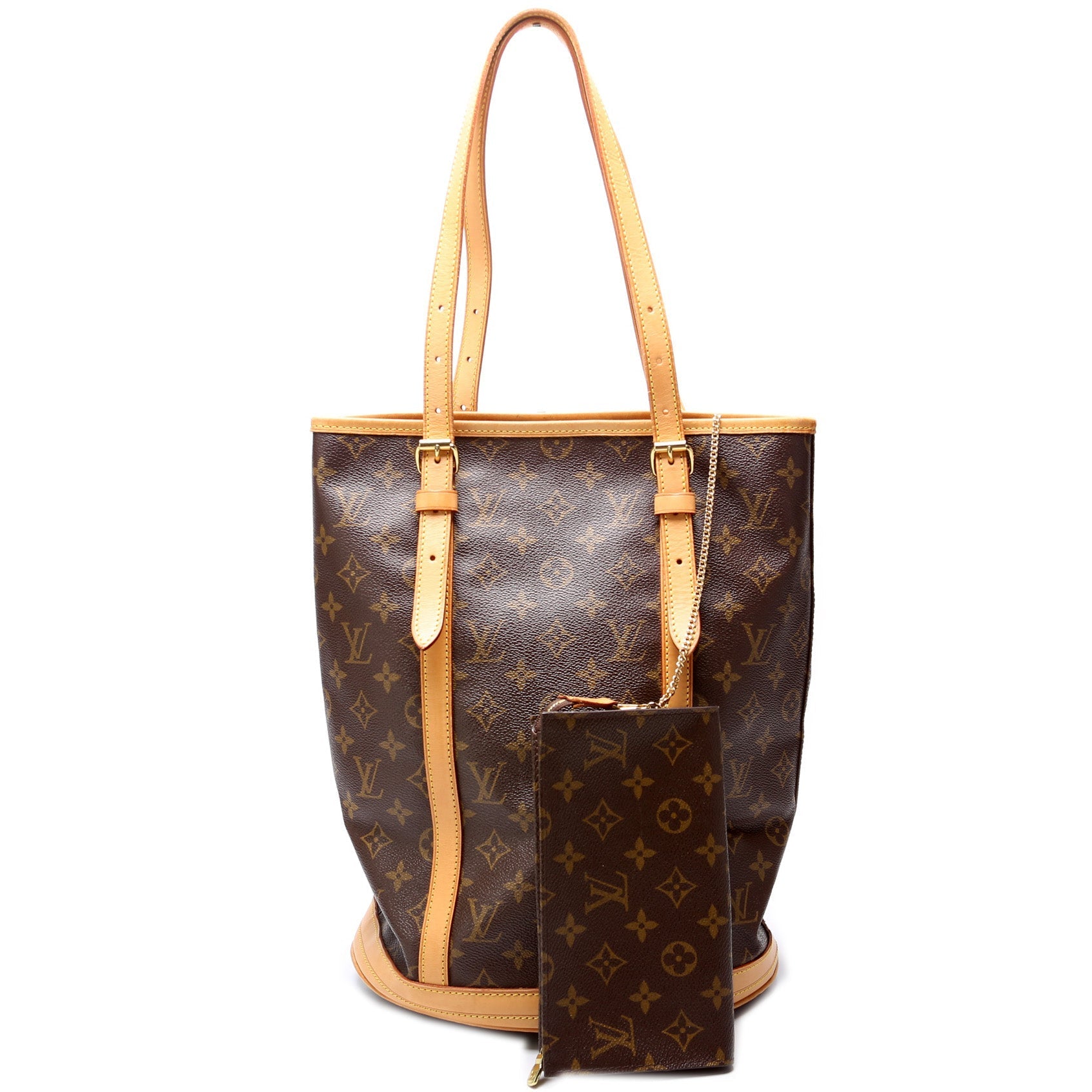 Louis Vuitton Bucket GM Monogram Bucket Bag Pouch Monogram