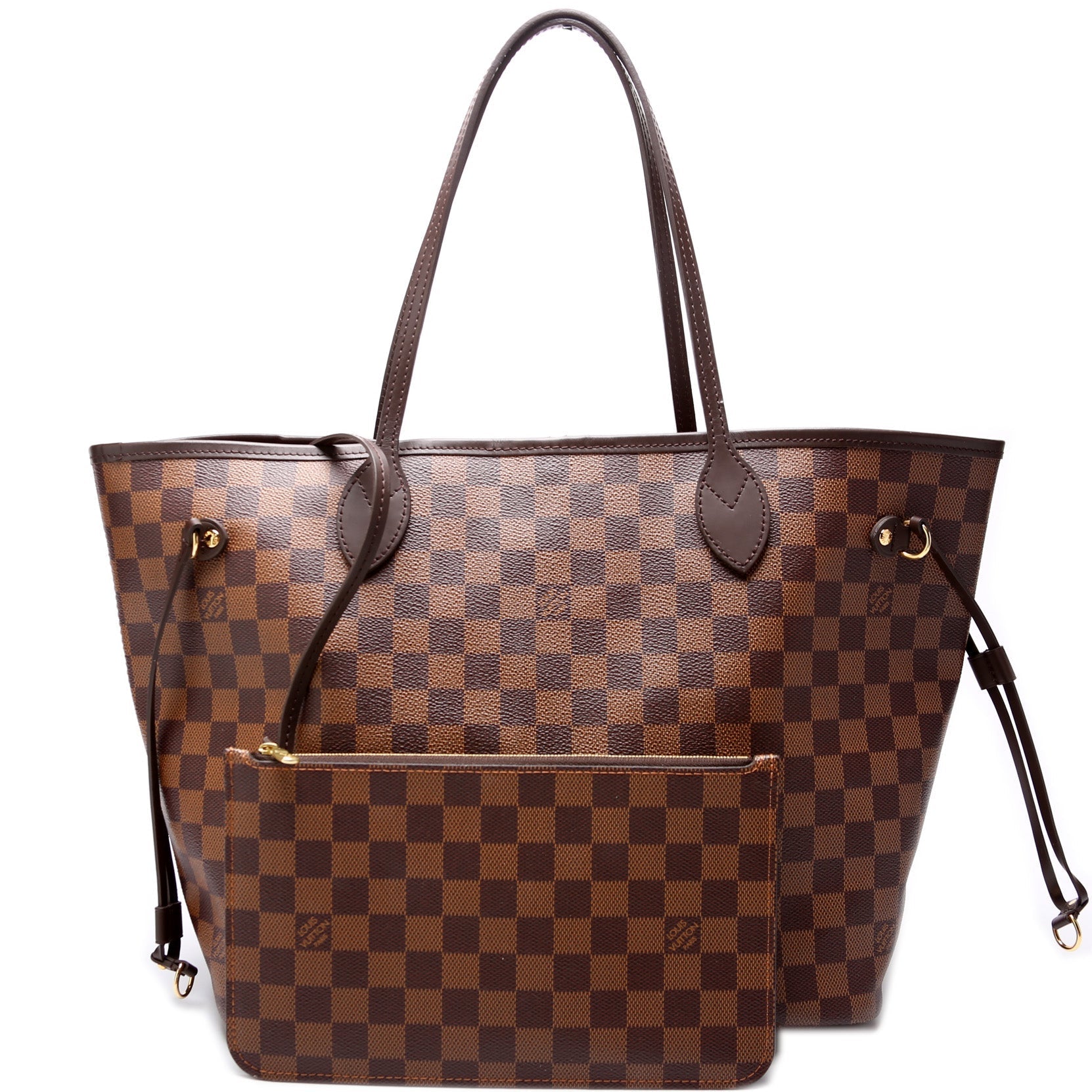 Louis Vuitton Neverfull W MM Ebene Damier Wallet Case Ebene 19