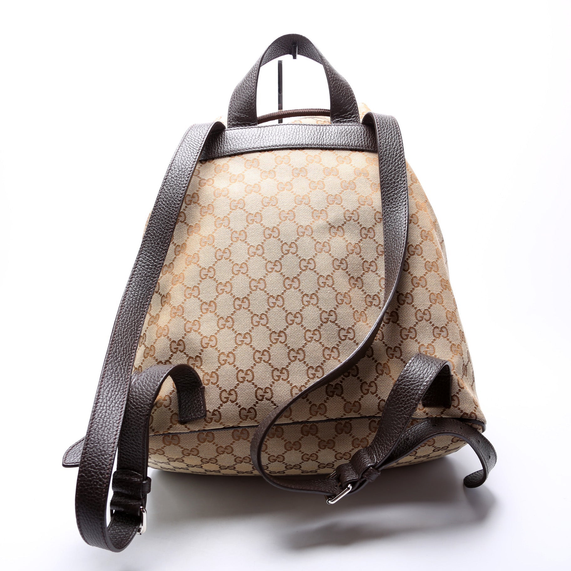Gucci GG Drawstring Backpack Canvas Jewelry Backpack 5