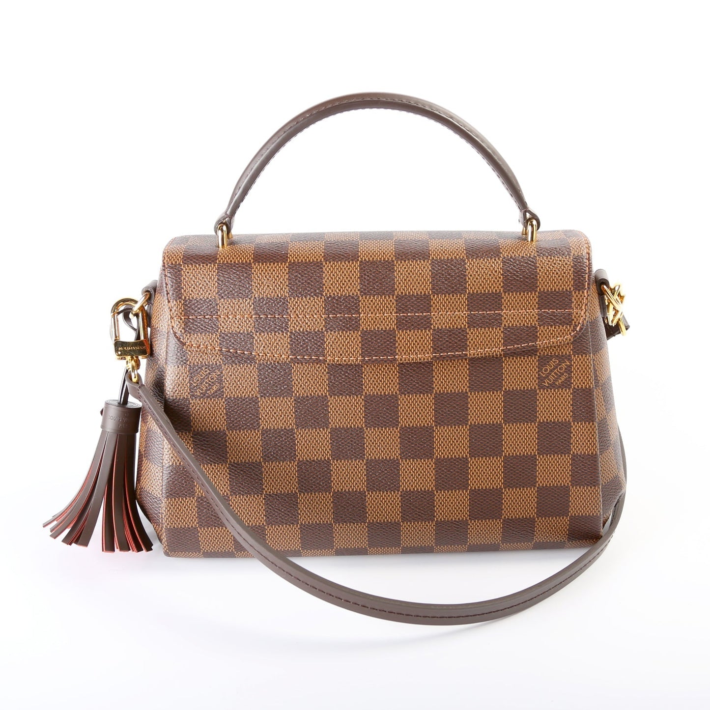 Louis Vuitton Croisette Ebene Damier Handbag Ebene 9