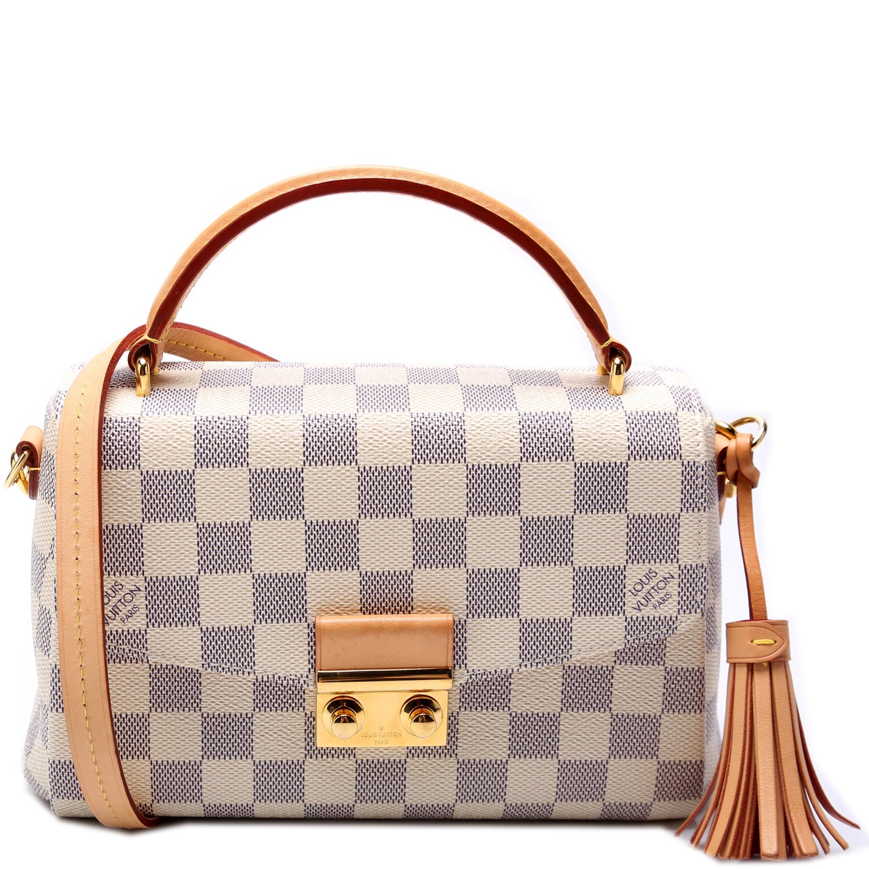 Louis Vuitton Croisette Azur Damier Handbag Azur 13