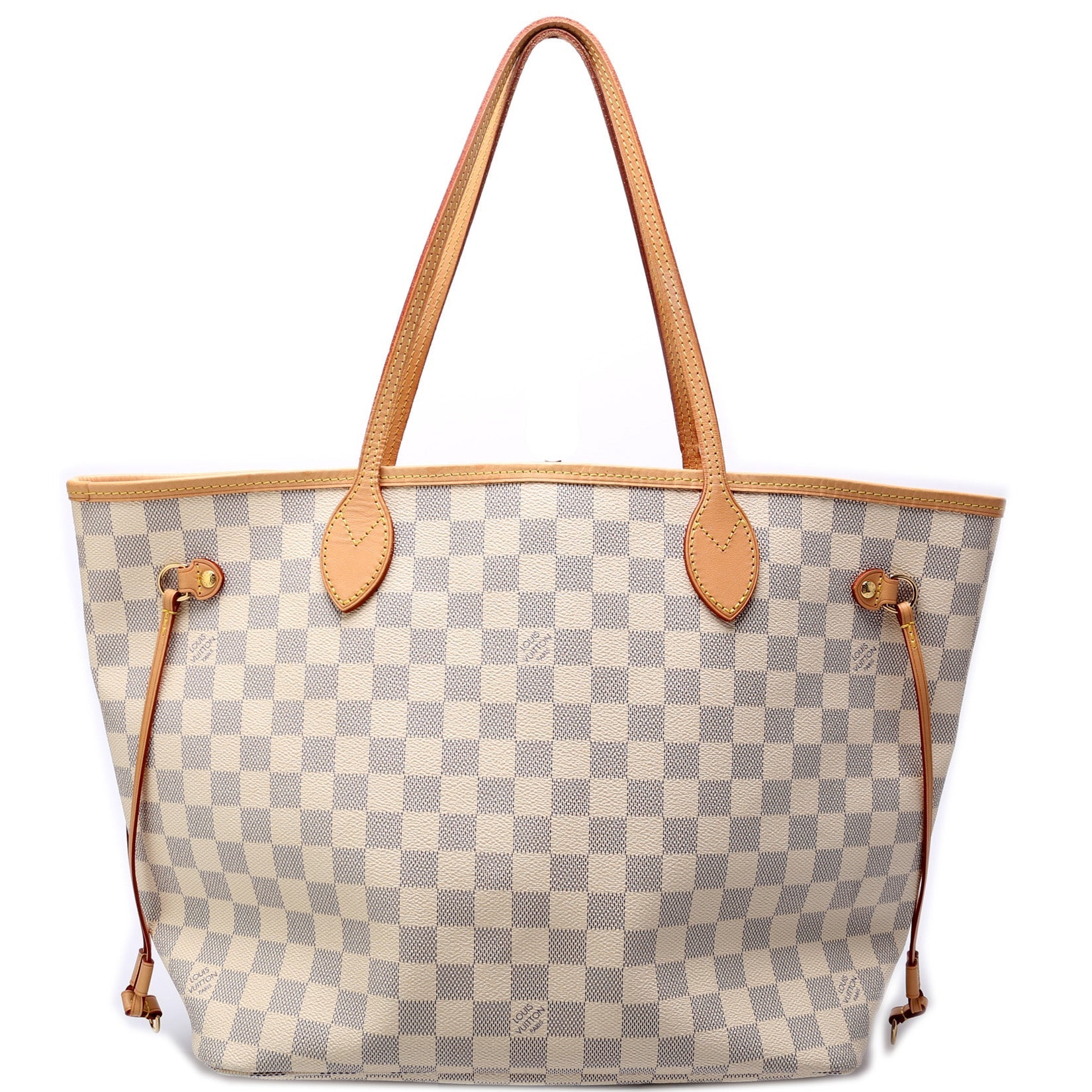 Louis Vuitton Neverfull MM Azur Damier Tote Bag Azur 20