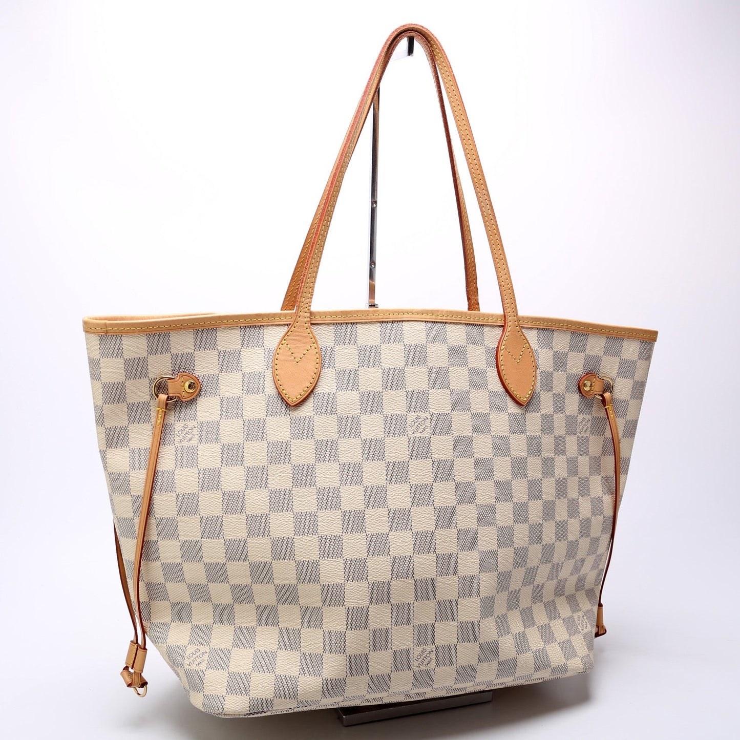 Louis Vuitton Neverfull MM Azur Damier Tote Bag Azur 20