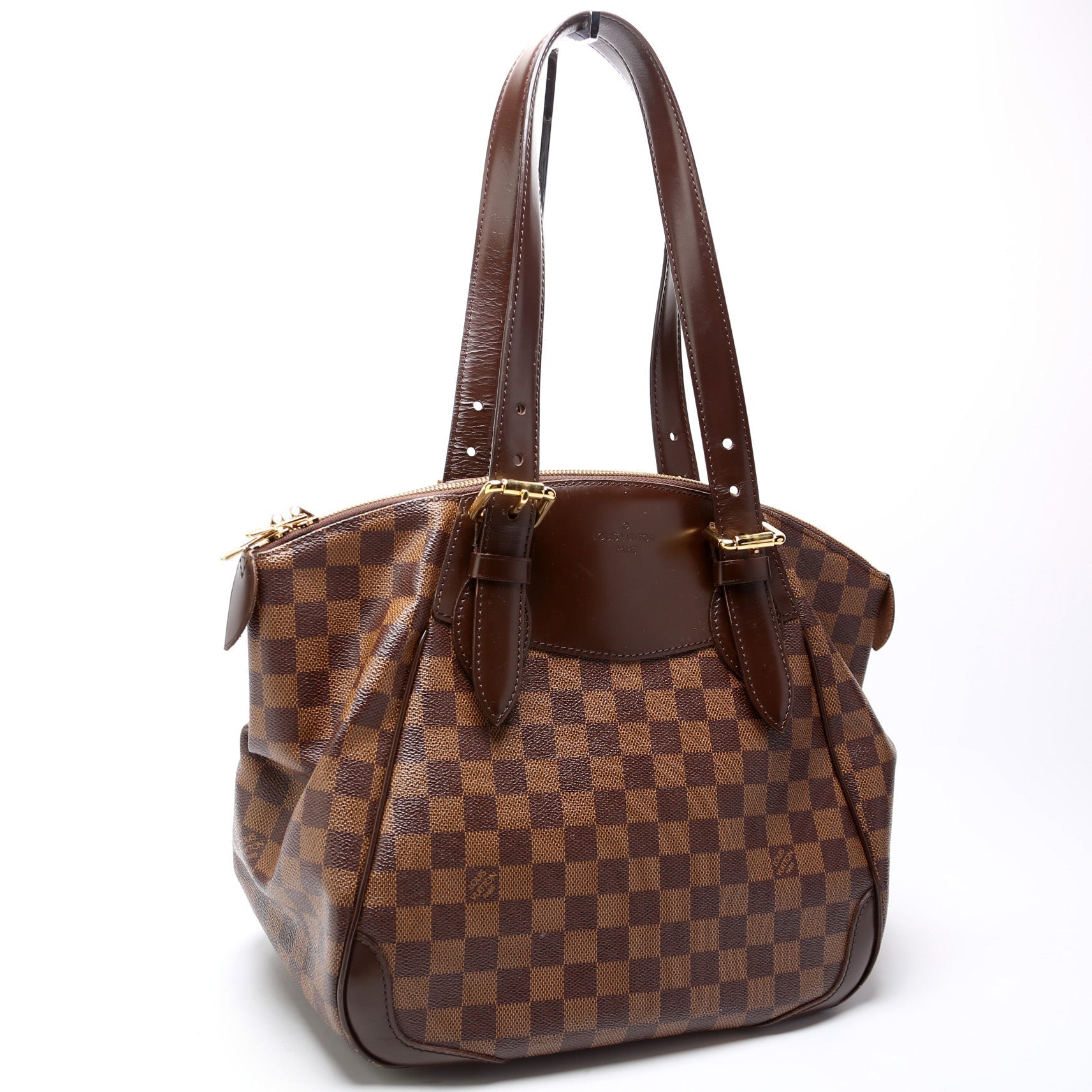 Louis Vuitton Verona Ebene MM Damier Handbag Ebene 7