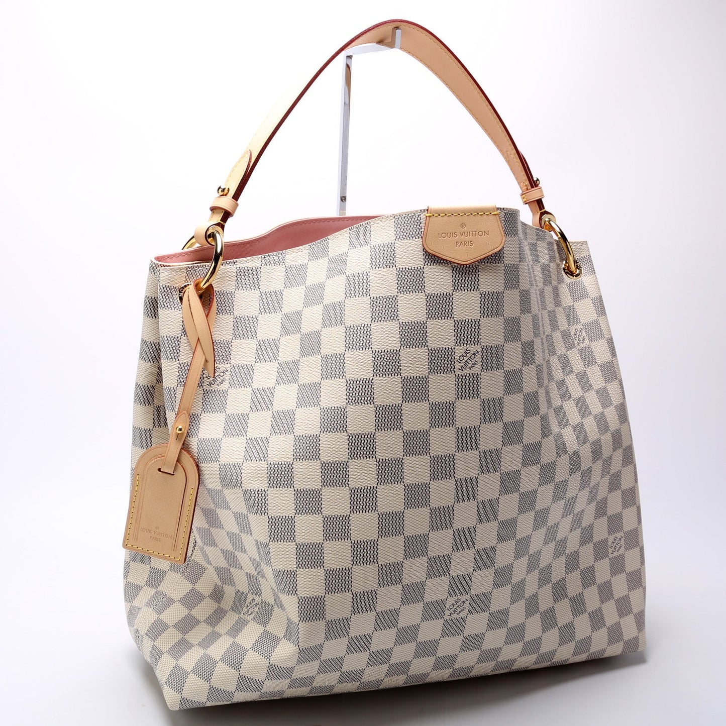 Louis Vuitton Graceful MM Azur Damier Handbag Azur 11