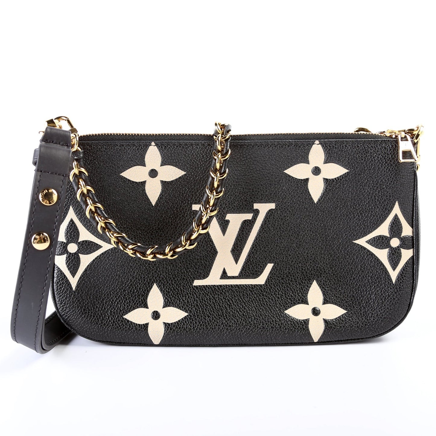 Louis Vuitton Multi Pochette Bicolor Empreinte Clutch Bag Bicolor Empreinte