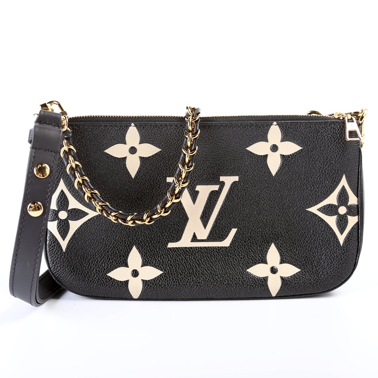 Louis Vuitton Multi Pochette Bicolor Empreinte Clutch Bag Bicolor Empreinte