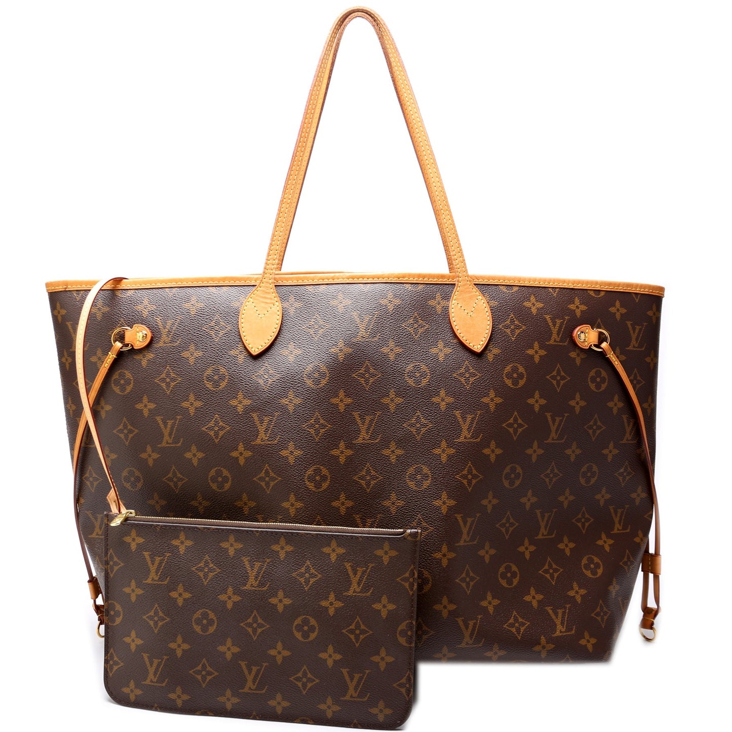 Louis Vuitton Neverfull w GM Monogram Wallet Case Monogram 10