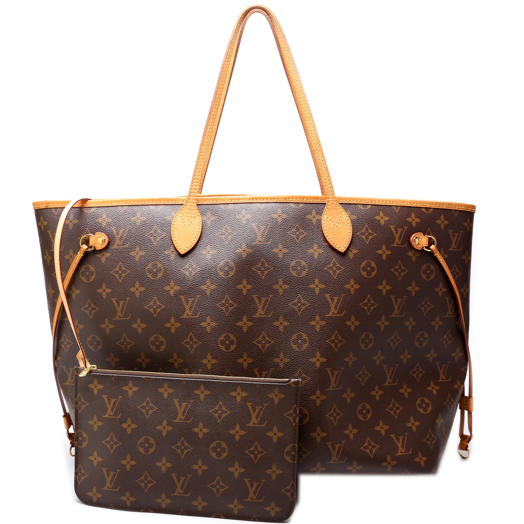 Louis Vuitton Neverfull w GM Monogram Wallet Case Monogram 10