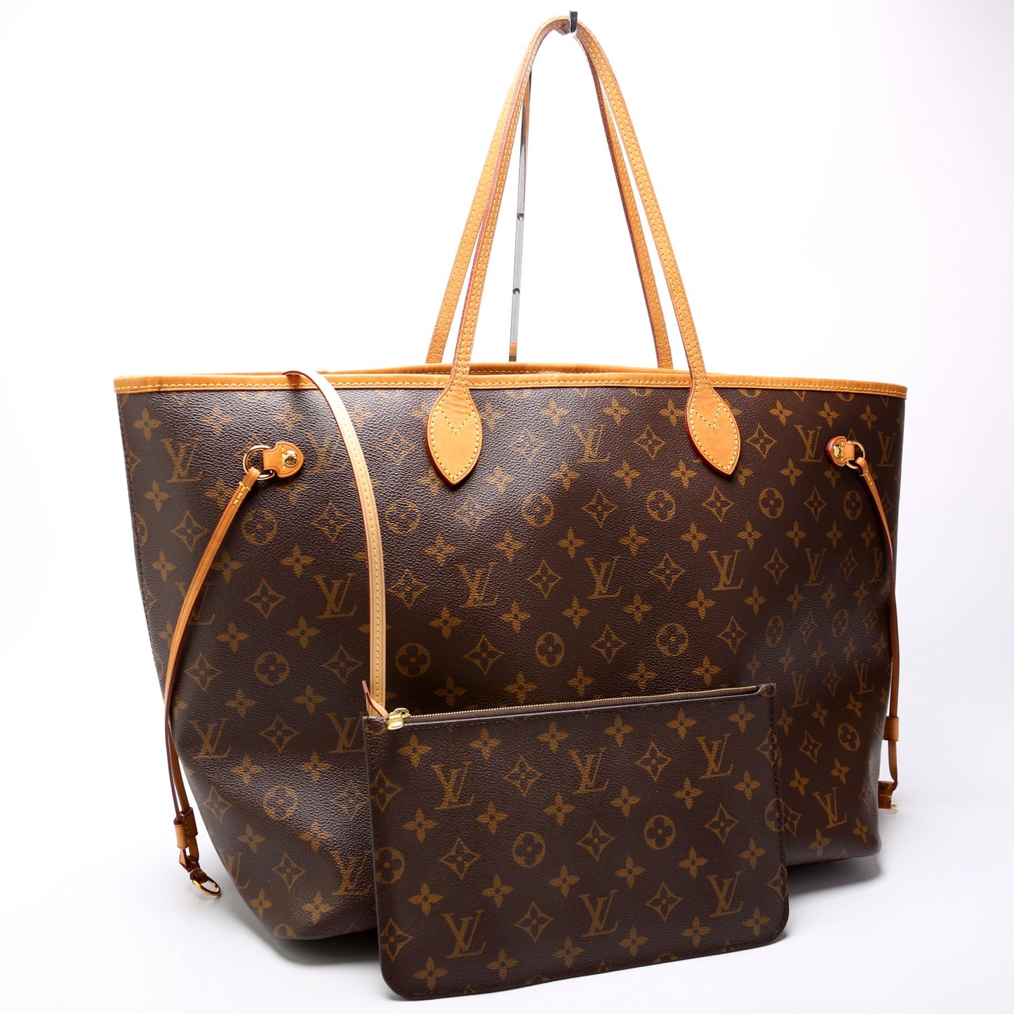Louis Vuitton Neverfull w GM Monogram Wallet Case Monogram 10