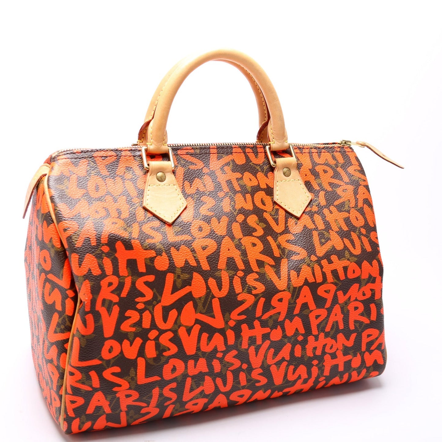 Louis Vuitton Speedy 30 Graffiti Handbag Graffiti 4