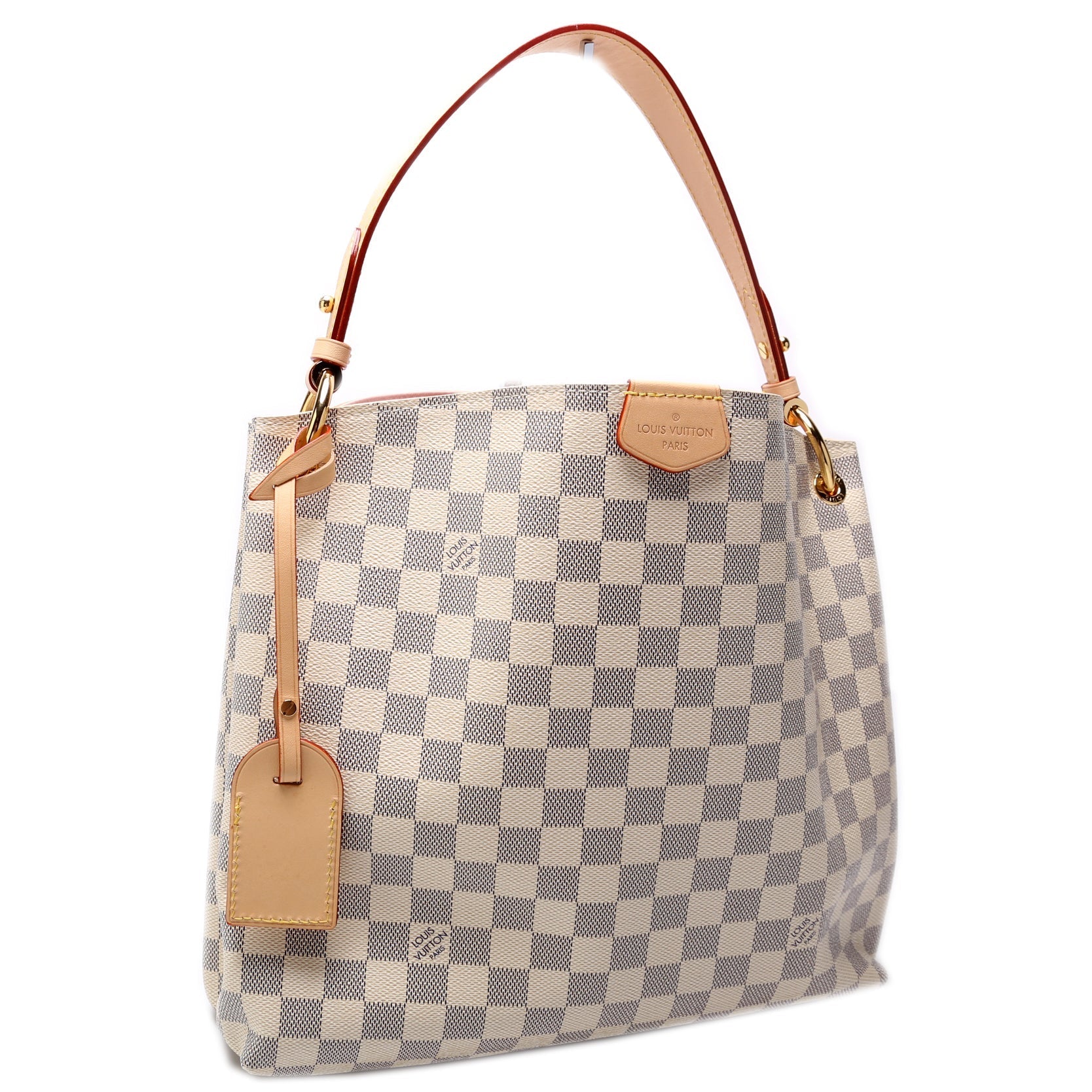 Louis Vuitton Graceful PM Azur Damier Handbag Azur 1