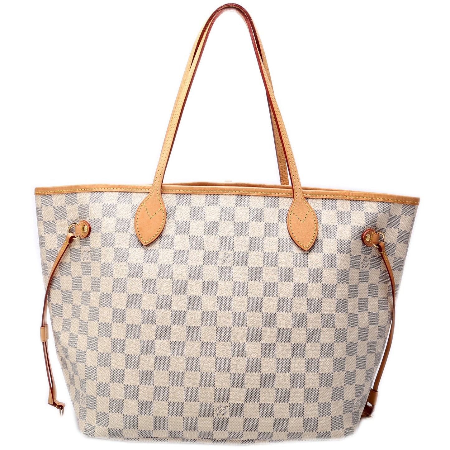 Louis Vuitton Neverfull W MM Azur Damier Wallet Case Azur 13