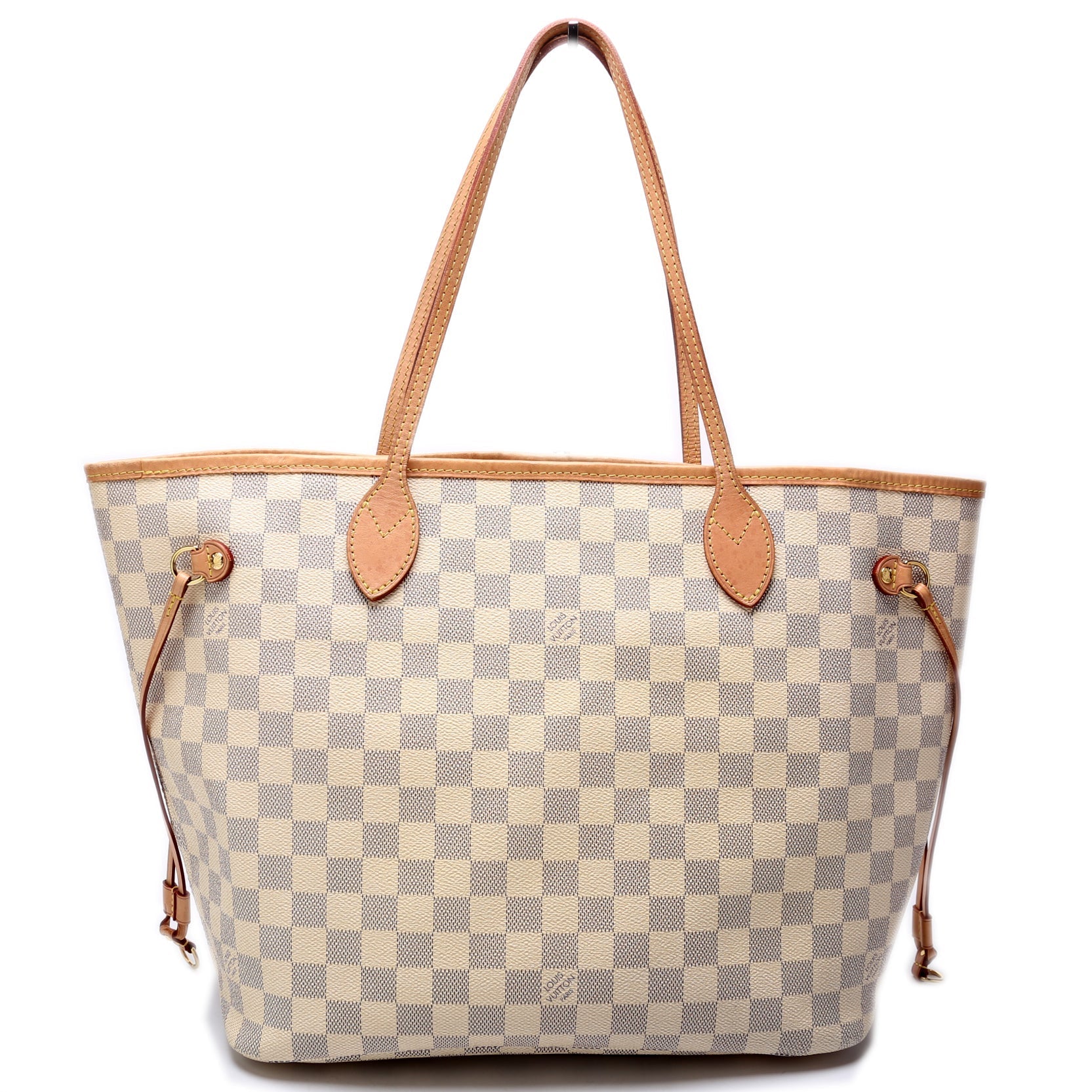Louis Vuitton Neverfull MM Azur Damier Tote Bag Azur 42