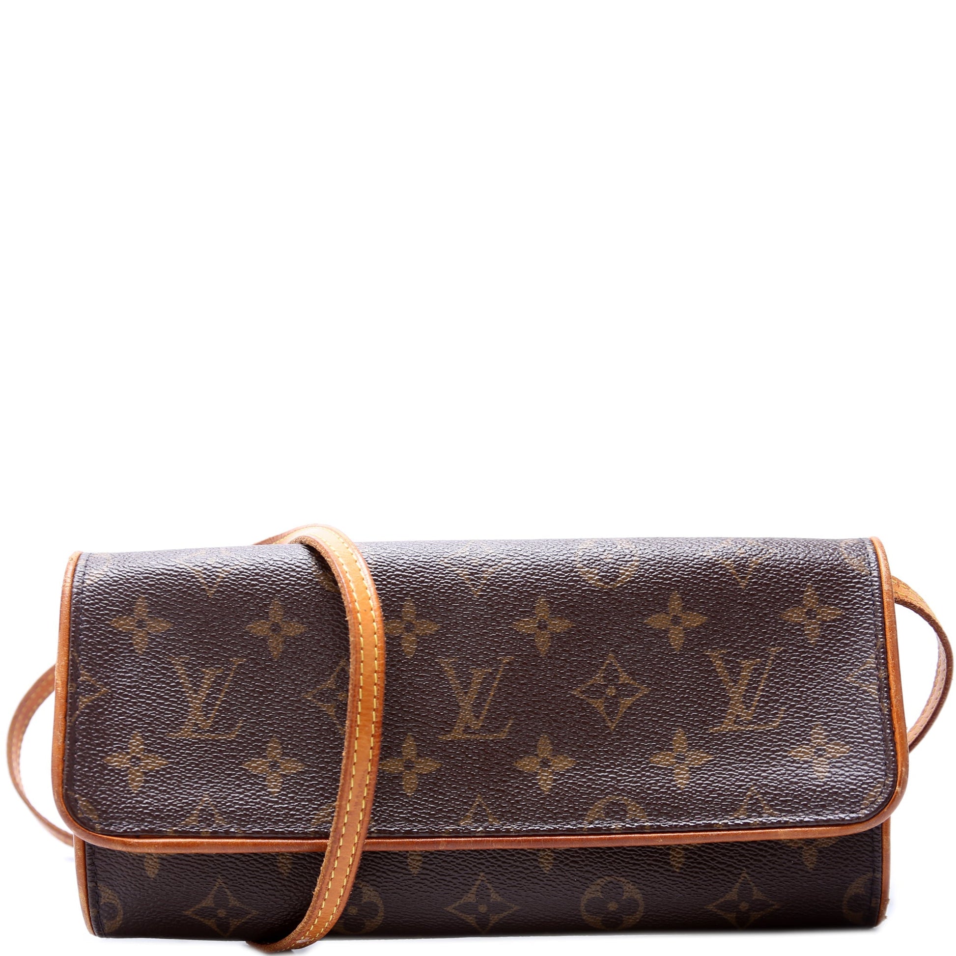 Louis Vuitton Pochette Twin GM Monogram Clutch Bag Monogram 22
